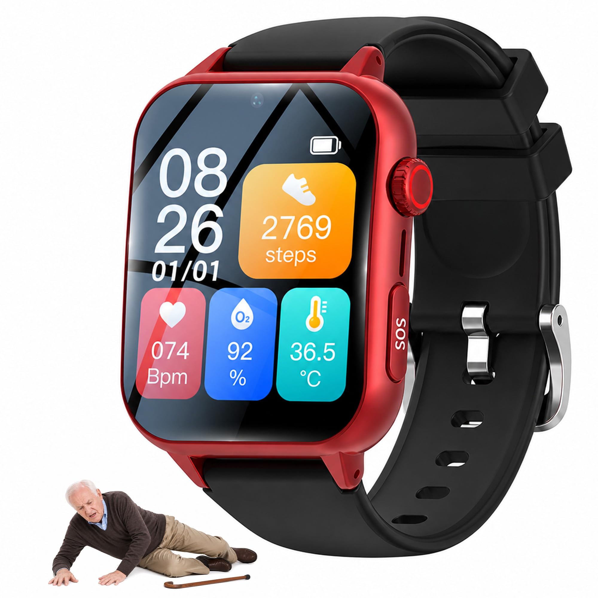 Smartwatch 4G para mayores con videollamada para combatir la soledad en casa