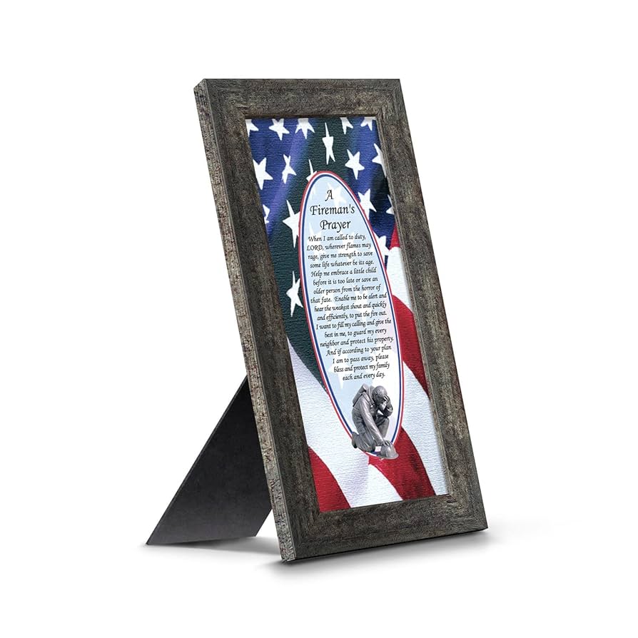 Amazon.co.jp: 消防士消防士消防士の祈り、ギフト、装飾品、6 x