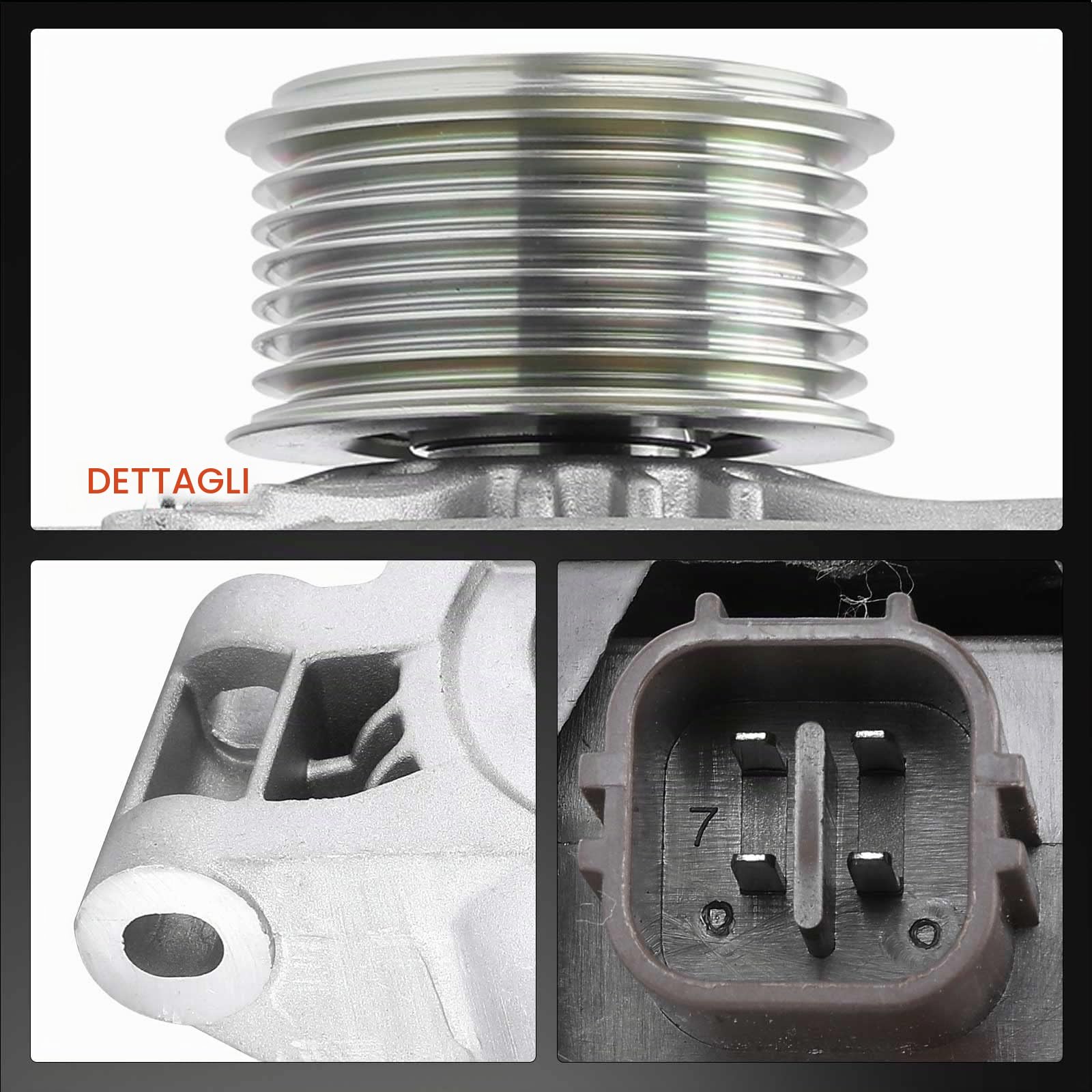 Frankberg Alternatore Generatore 130A 270600G021 | 130A, 270600G021; Compatibile con: Verso R2, A.v.e.n.s.i.s T25, A.v.e.n.s.i.s Station Wagon T25, IS II E2