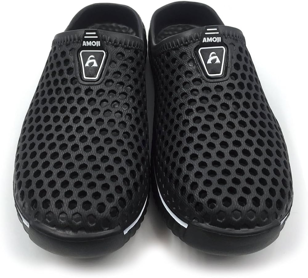 AMOJI Clogs Garden Shoes, Beach Shoes, Shower Shoes, Sandals Slippers AM1702