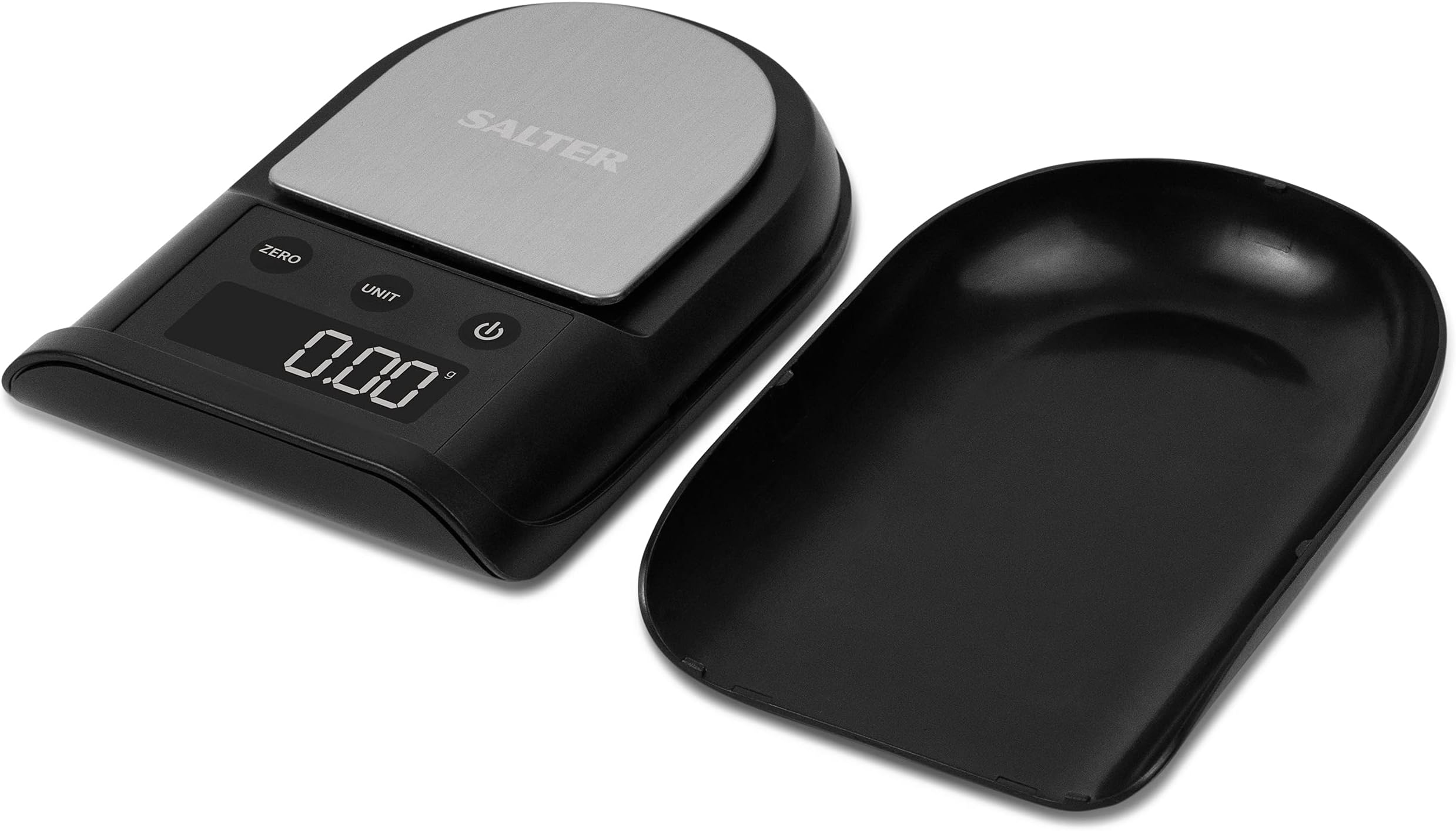 Digital Precision Kitchen Scale - Accurate Weighing In 0.01g Increments, 300g Max Capacity, Stainless Steel Platform, Detachable Tray, Weigh Small Items, Yeast, Spices, Coffee, Jewellery,Coins