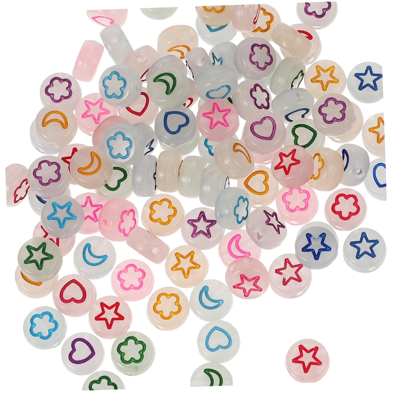 Perles acryliques lumineuses multicolores TEHAUX pour raviver vos bijoux ternes et accessoires DIY