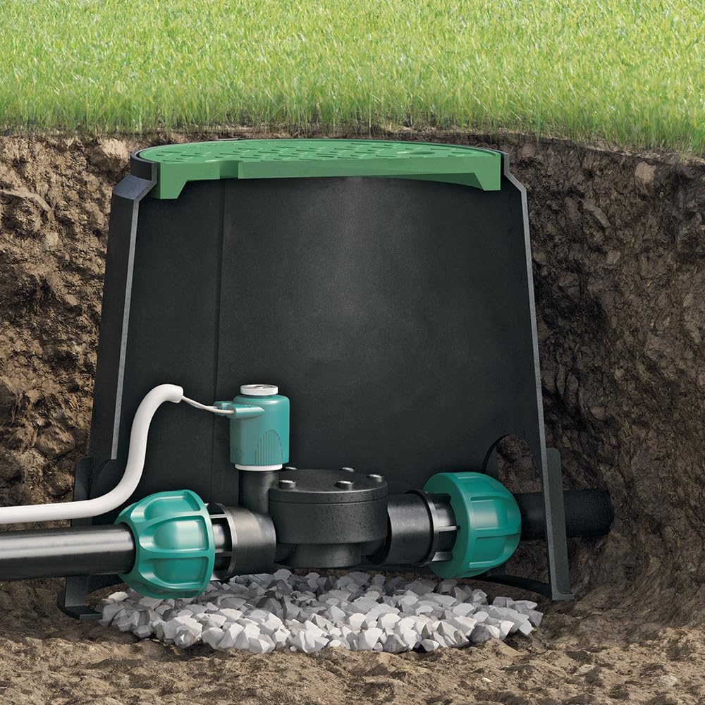 Claber Électrovanne 26-34 mm M. - 9V, pour système d'arrosage enterré