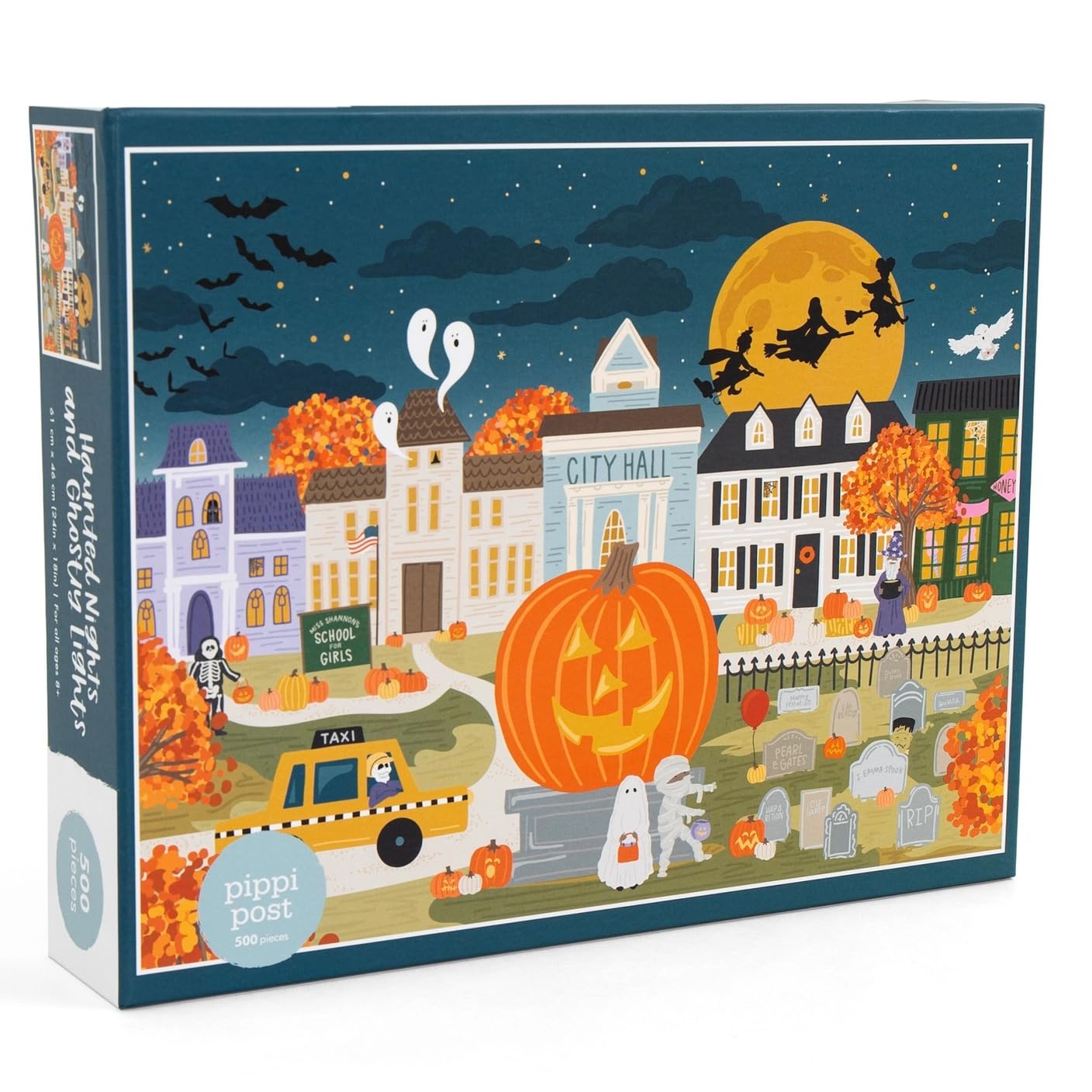 Pippi Post 500 Piece Halloween Puzzle, Jigsaw Puzzle for Adults โ image 1