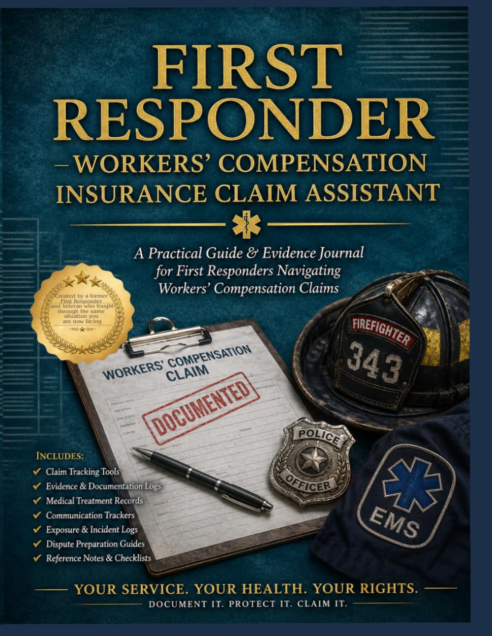 First Responder Workers’ Compensation Insurance Claim Assistant: A Practical Guide & Evidence Journal for First Responders Navigating Workers’ Psychological and Physical Injury Compensation Claims