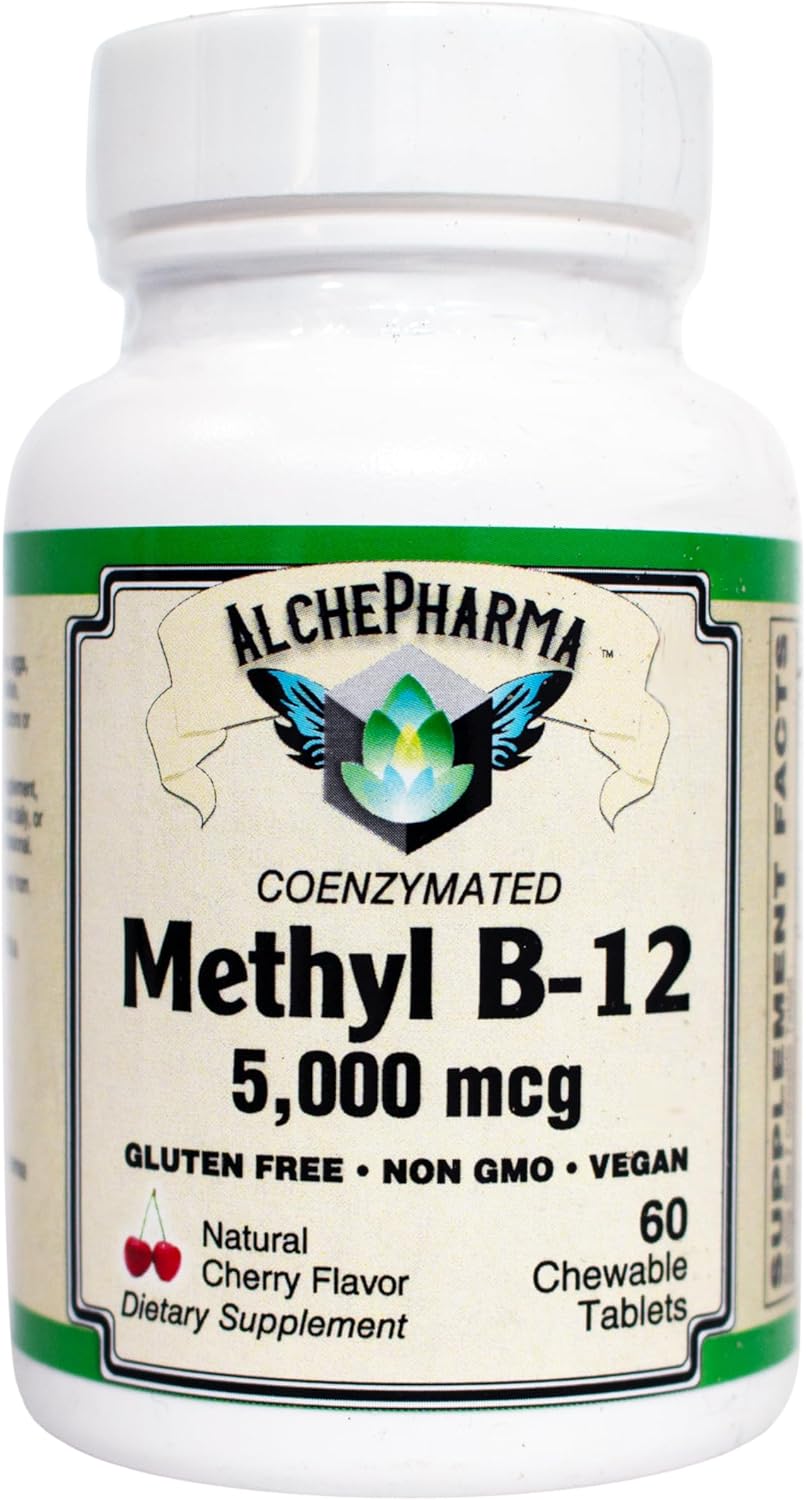Metilcobalamina B-12 Masticable 5000 mcg Alta Potencia