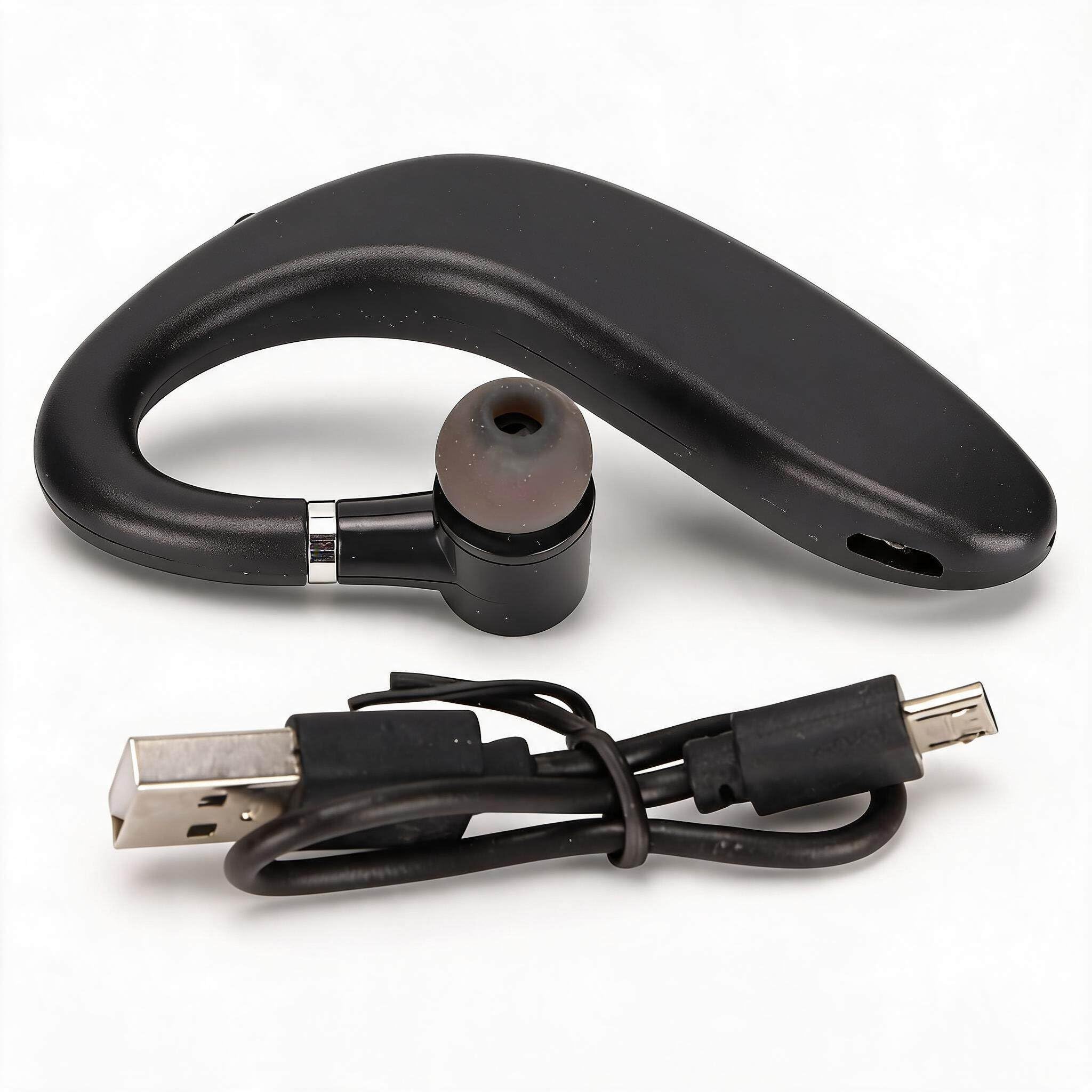 Dilwe Bluetooth Headset for Mobile Phones, Mono Bluetooth Earpiece , 360 Hrs Standby/20 Hrs Talktime, Noise Cancelling Headset Earphone for Office Business-picture-28