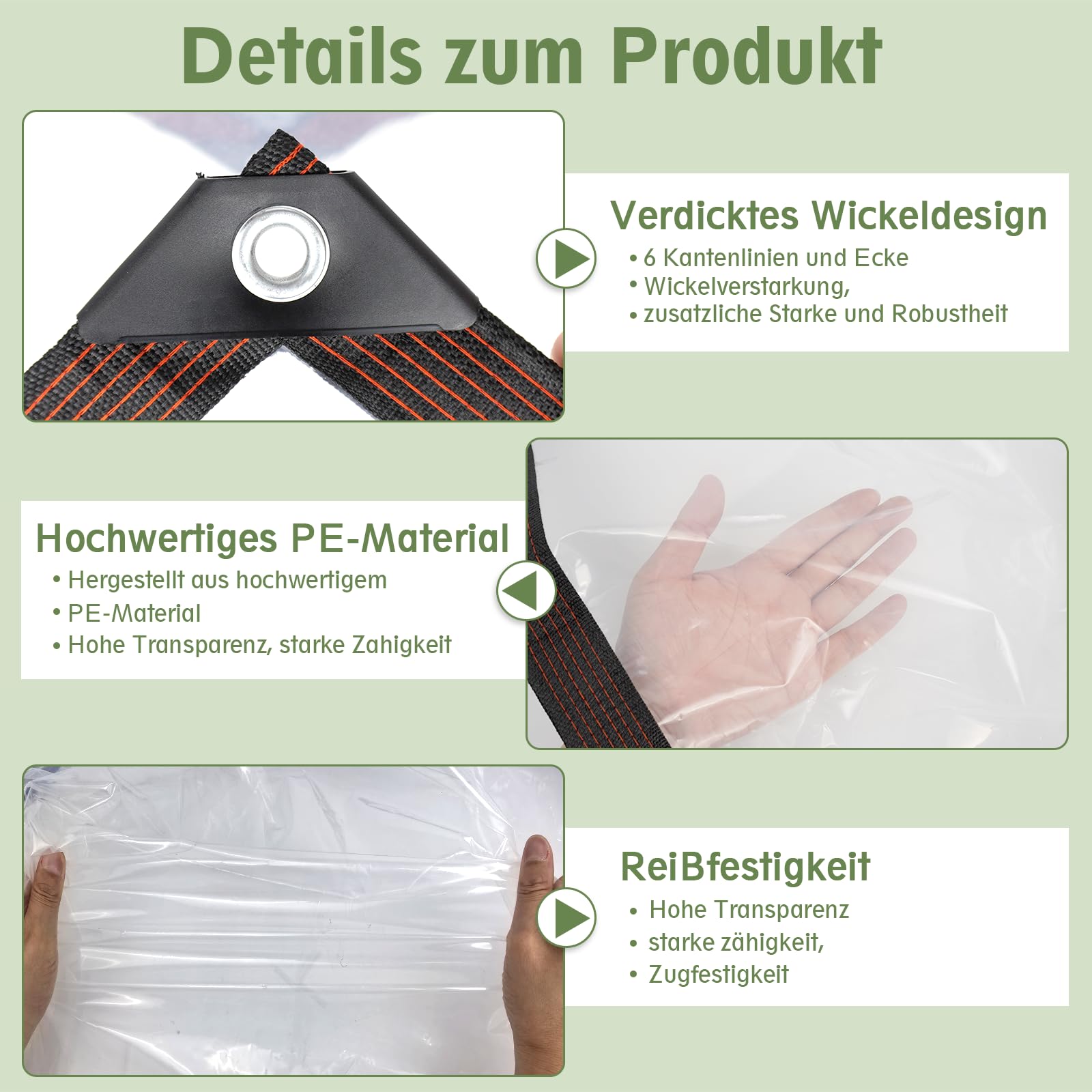 telone trasparente occhiellato,tteloni impermeabile per esterno telo plastica polietilene con occhielli trasparenti occhiellati tende per antipioggia balcone legno pianta Giardino 2 x 3 m