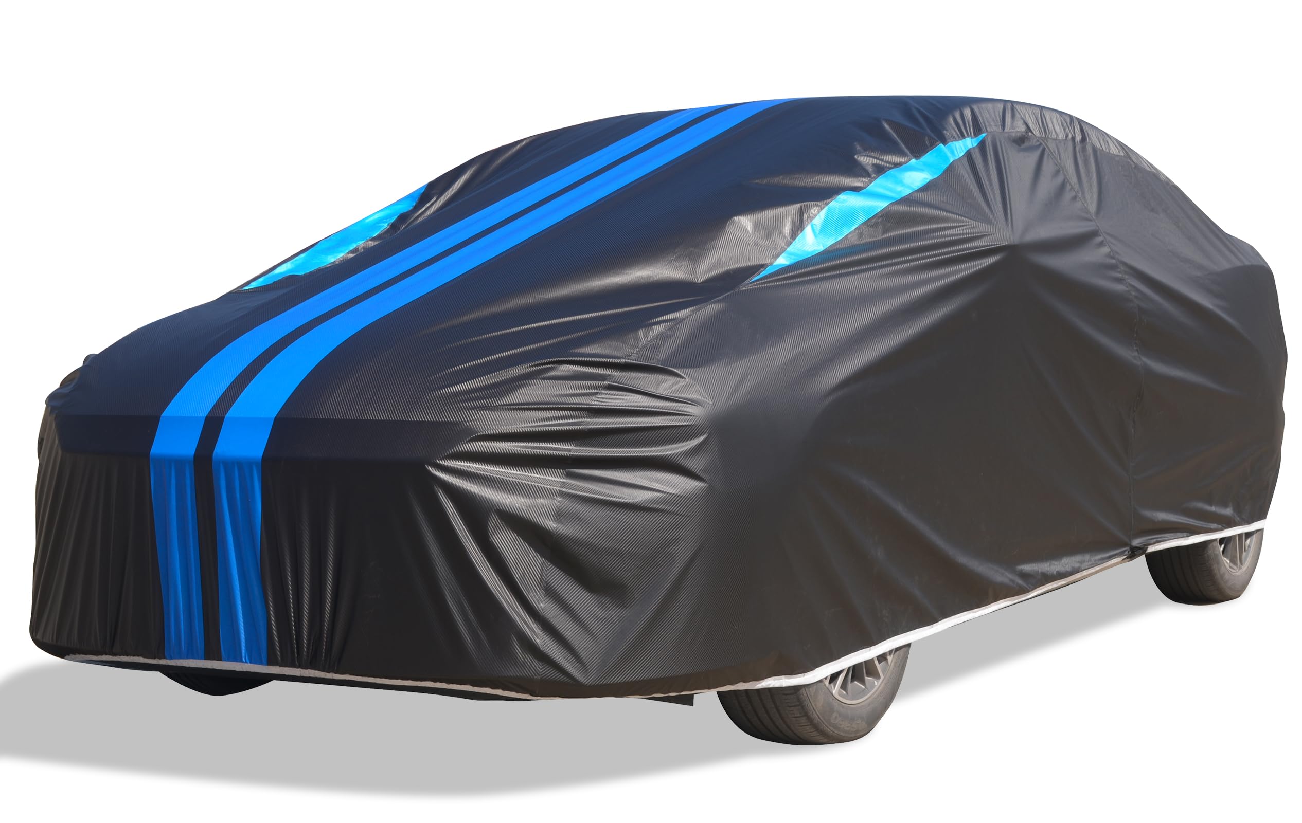 Car Covers for Automobiles, 6 Layers Car Cover Waterproof All Weather, Outdoor Car Cover Sun UV Rain Snow Wind Protection, Full Exterior Cover Fit for 209"(209 * 75 * 71 inch) SUV
