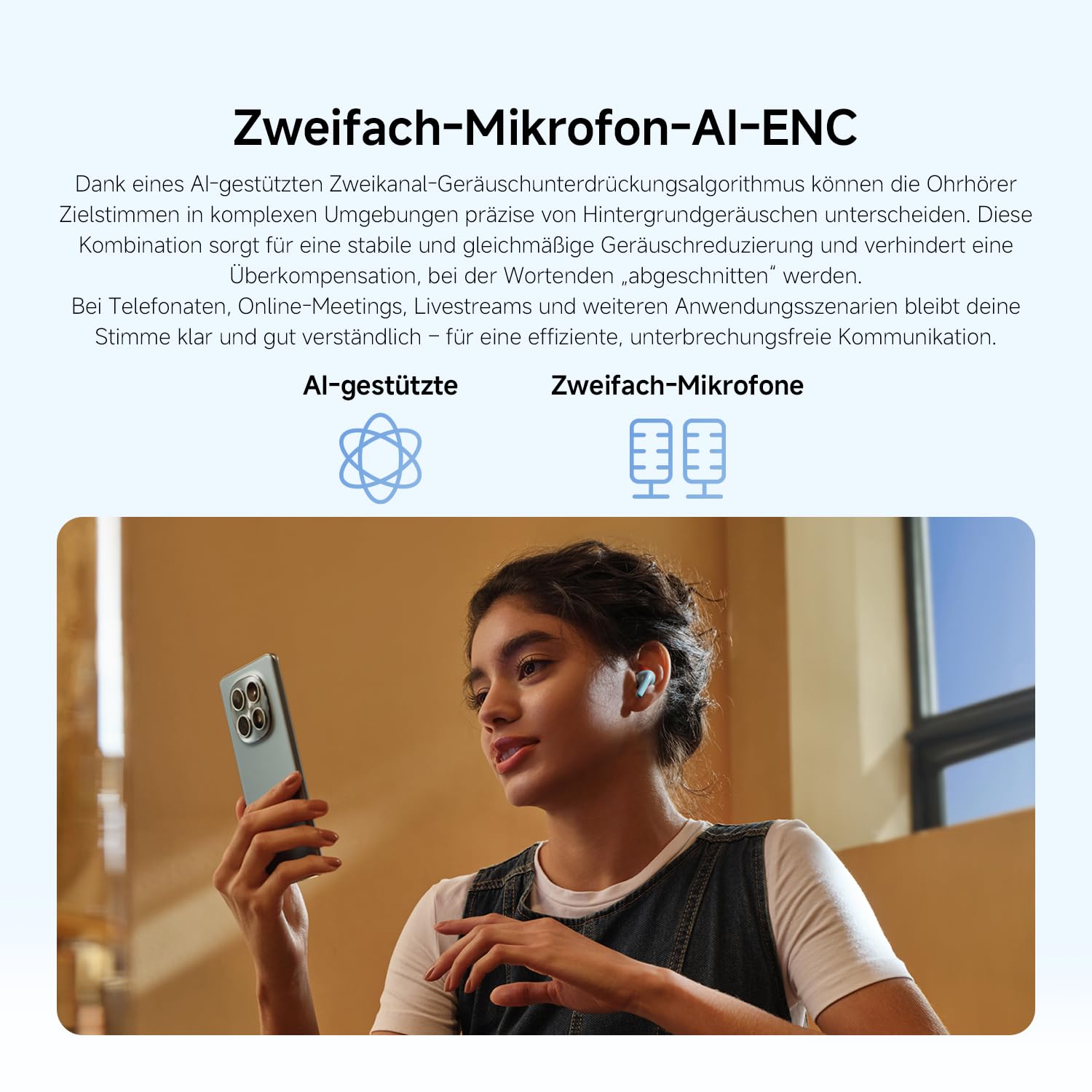 XIAOMI REDMI Buds 8 Lite: True-Wireless In-Ear Kopfhörer mit 42dB ANC, 12,4mm Treiber, bis zu 36 Std. Laufzeit, 5 EQ-Presets & Bluetooth 5.4, weiß