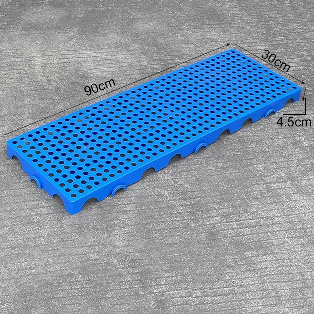 Rygcrud Palettes en plastique emboîtables pour le rangement au sous-sol