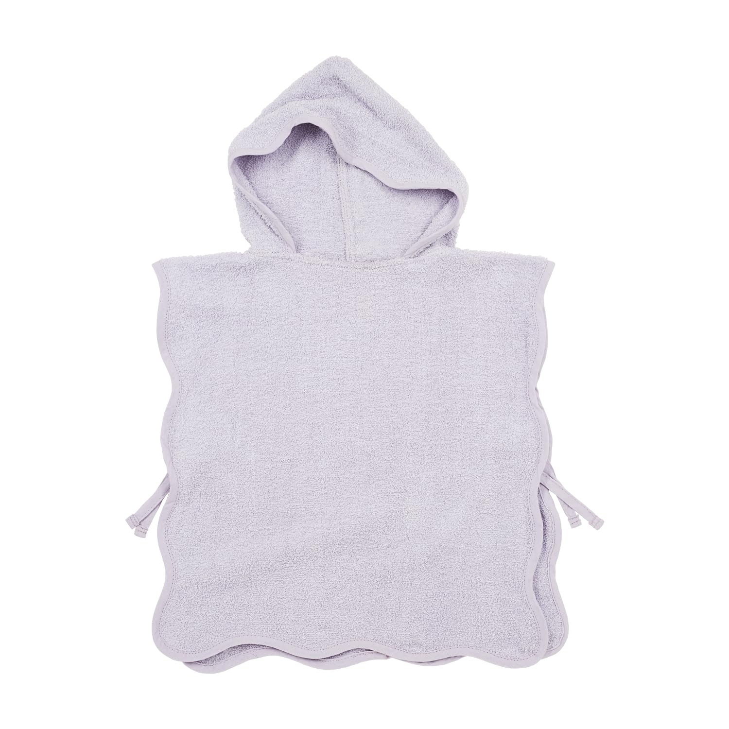 Meyco Baby Badeponcho - 100% Baumwolle - Oeko Tex 100 zertifiziert - Kinderhandtuch 1-3 Jahre - kuschelig weich - feuchtigkeitsabsorbierend & schnell trocknend - Grey Blue
