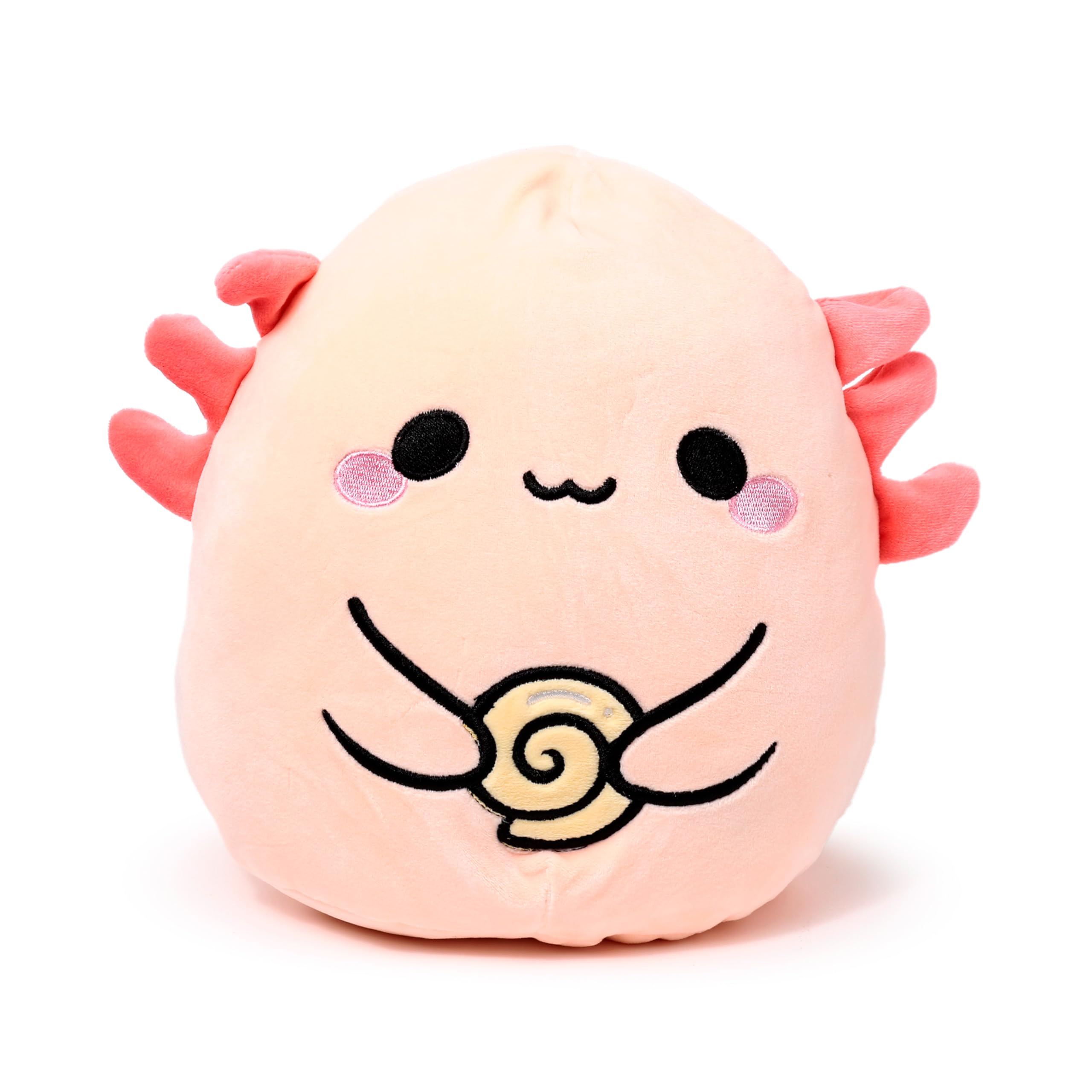 Puckator Squidglys Adoramals Maddie the Axolotl Plush Toy - Plushies Cute Animal Baby Newborn Kids Toys Stuff Gifts Gift For Girlfriend Cuddly Stuffed Toy Plushie