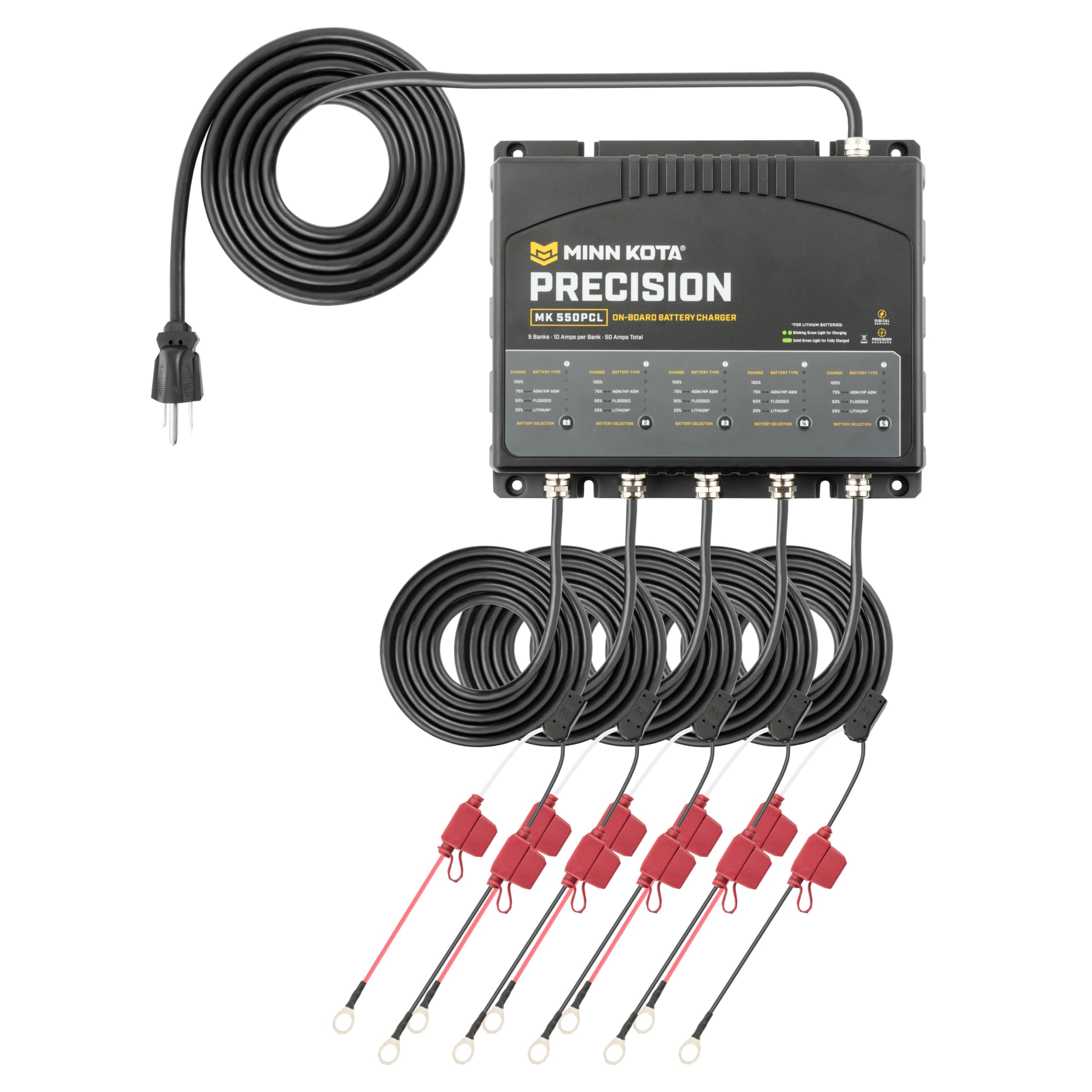 Amazon.com : Minn Kota Precision MK-550PCL On-Board Marine Battery