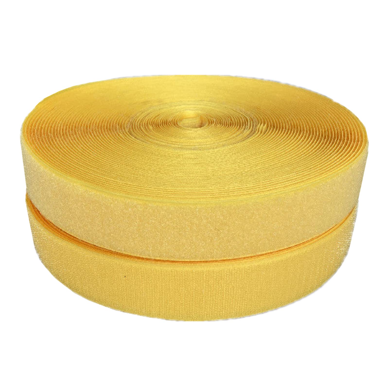 Cinta de Tiras Autoadhesivas, Cinta Adhesiva de for Coser de 25 mm, Tiras de sujeción no Adhesivas for Ropa y Zapatos(Yellow,25mm x 5Yards)