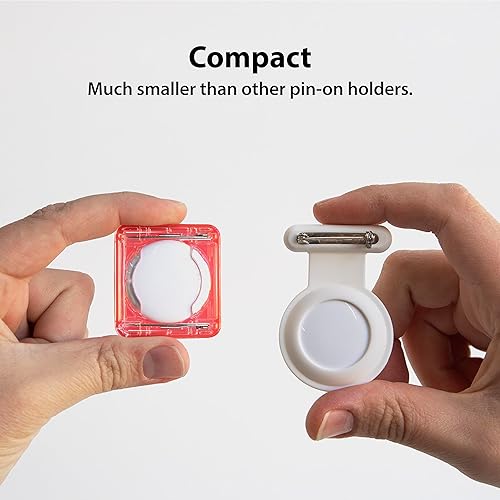 Miniatura 3 de Elevation Lab TagVault AirTag Pin de seguridad (paquete de 4)  El mejor soporte para AirTag para niños  Perfil bajo, no cuelga (azul, rojo, verde,