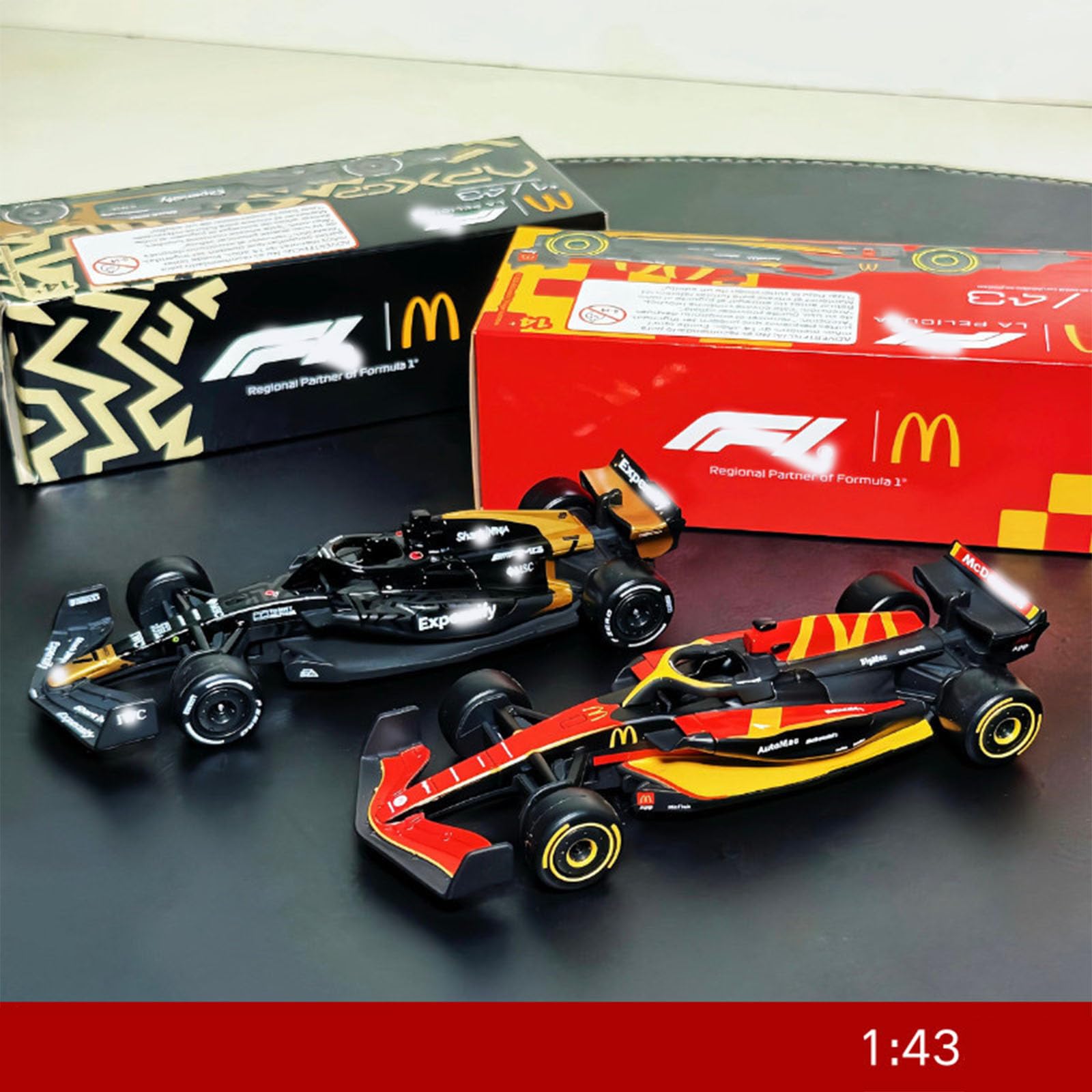 Amazon.co.jp: F1 マクドナルド コラボ レーシングカー モデル ラテン
