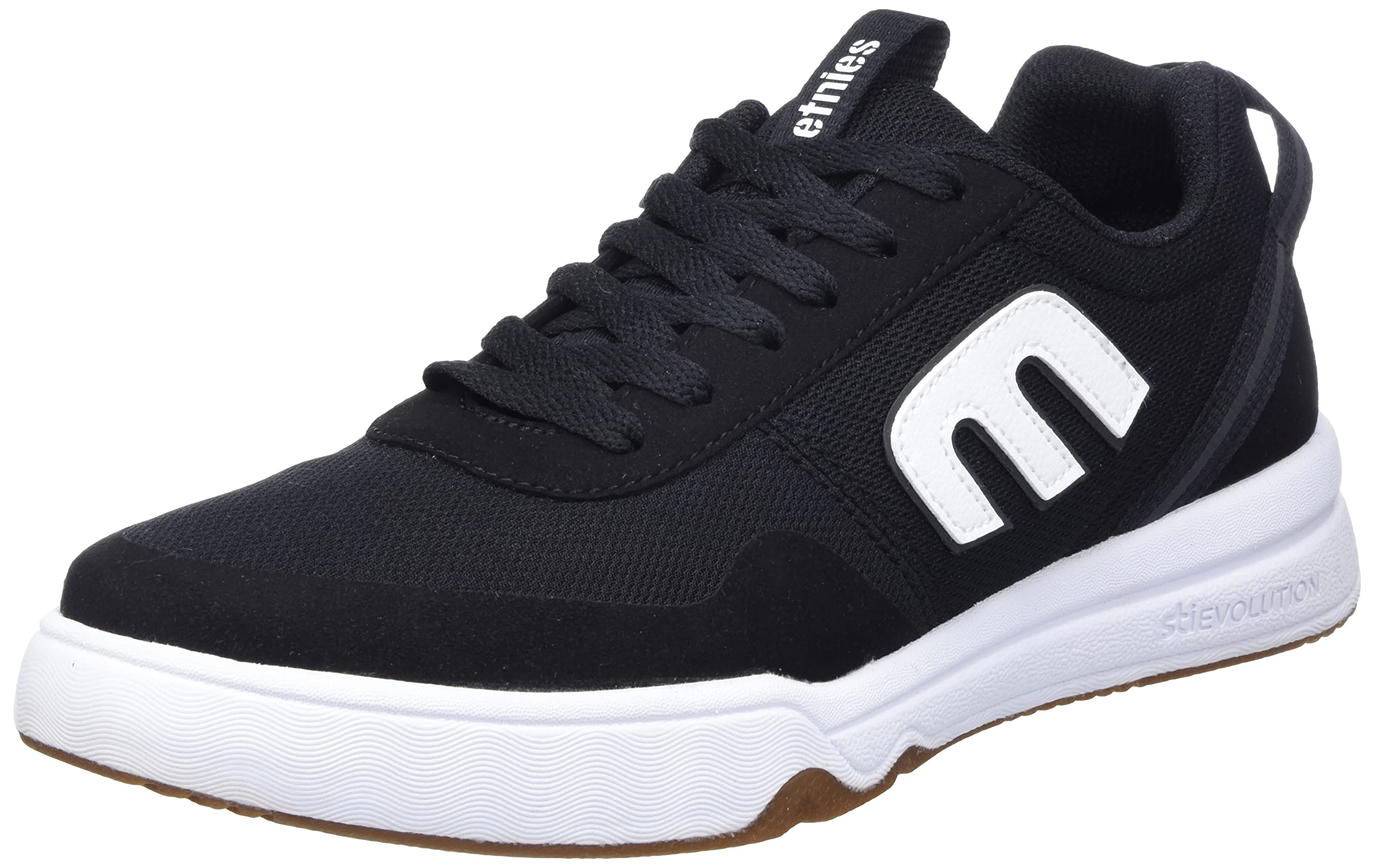 Etnies Men's Sneaker Skate Shoe, Black White Gum, 10