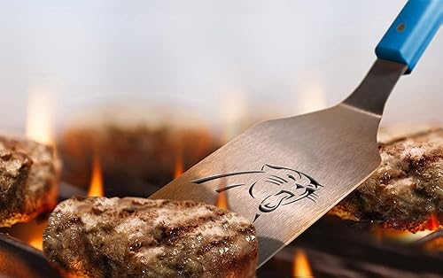 Miniatura 3 de YouTheFan NFL Spirit Series - Juego de utensilios de parrilla para barbacoa, 3 piezas Sportula (espátula) de acero inoxidable de 18 pulgadas,