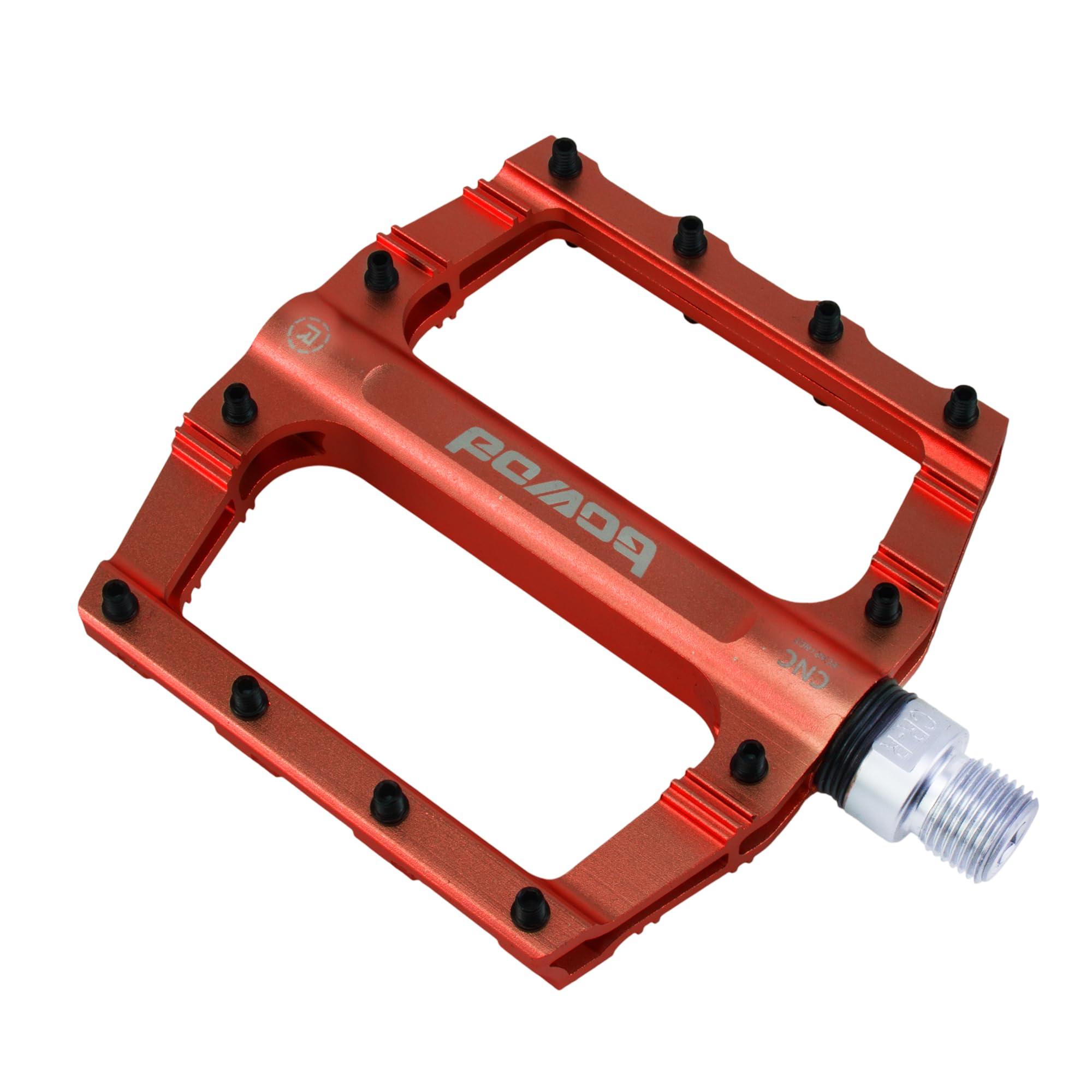 Lightweight Mountain Bike Pedals Nylon Fiber Bicycle Platform Pedals for Road MTB 9/16" - Fits Most Adult Bikes & Mountain Bikes &MTB, Road Bikes and Slip-Resistant Design — image 1
