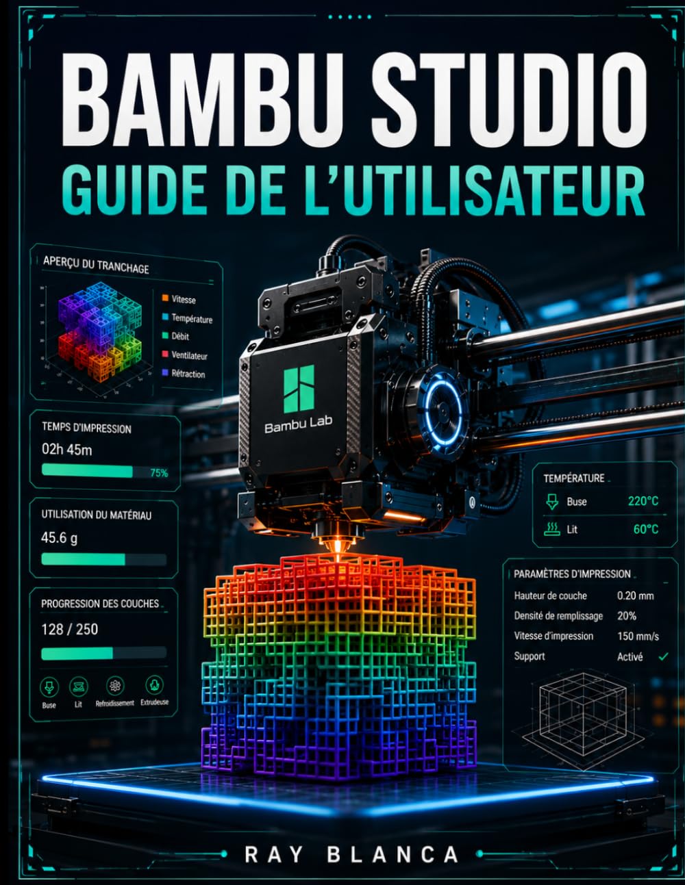 BAMBU STUDIO GUIDE DE L'UTILISATEUR: Le guide ultime du découpage 3D avancé, de l'impression multi-matériaux et de l'automatisation des flux de travail