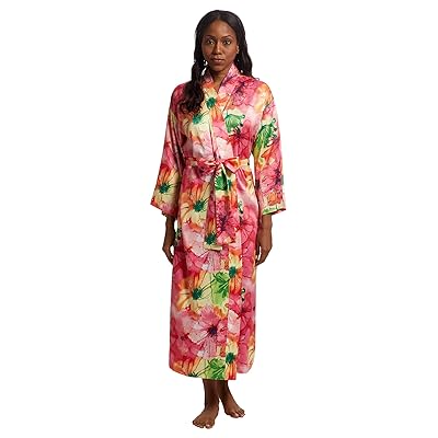 N by Natori Radiance Satin Robe Women