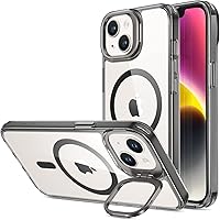 Vista 30 de ESR Funda para iPhone 13 Pro, compatible con MagSafe, protección de grado militar a prueba de golpes, soporte de anillo de cámara integrado, funda