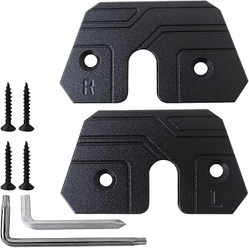 Sun Visor Repair Kit Fit for Jeep Wrangler JK 2018/ JL 2018-2023/ Gladiator 2020-2023, 2 Pack Aluminum Sun Visor Repair Clips