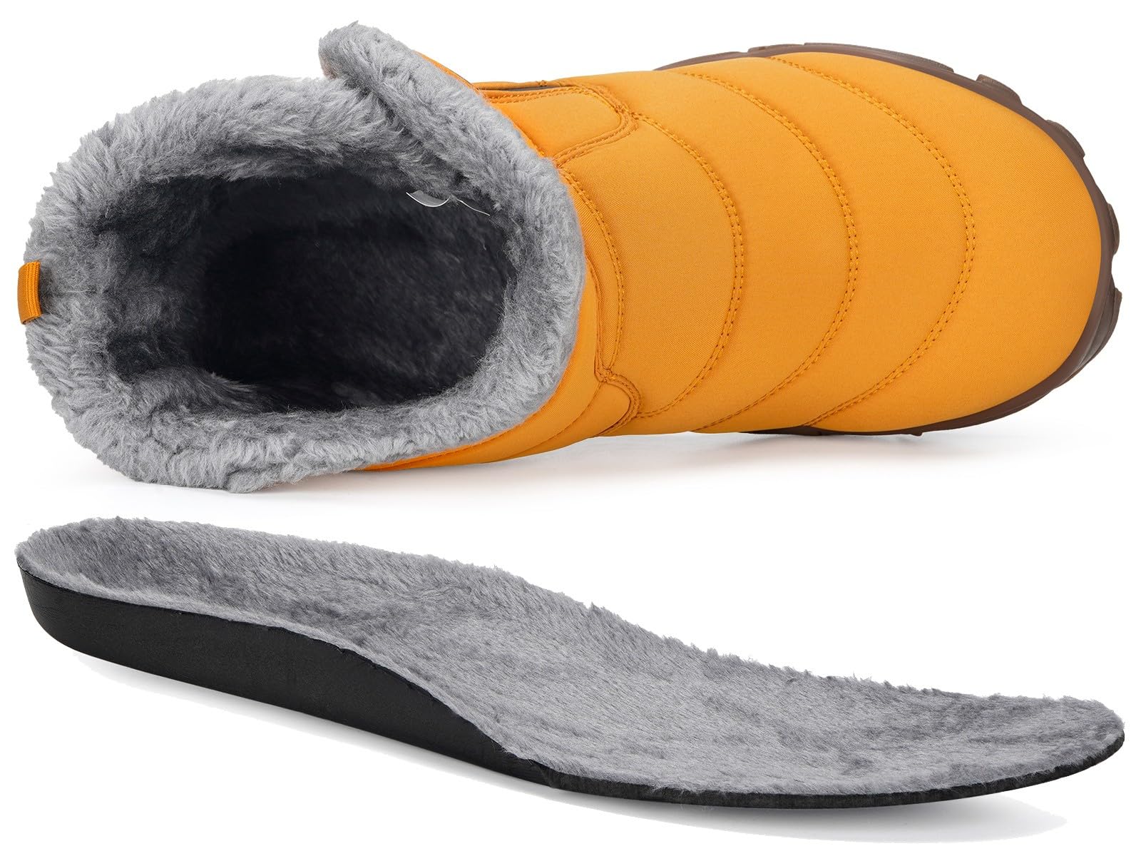 Stivali Invernali Barefoot Uomo Donna Scarpe Neve Caldo Comode Stivaletti Scarponcini con Wide Tox Box