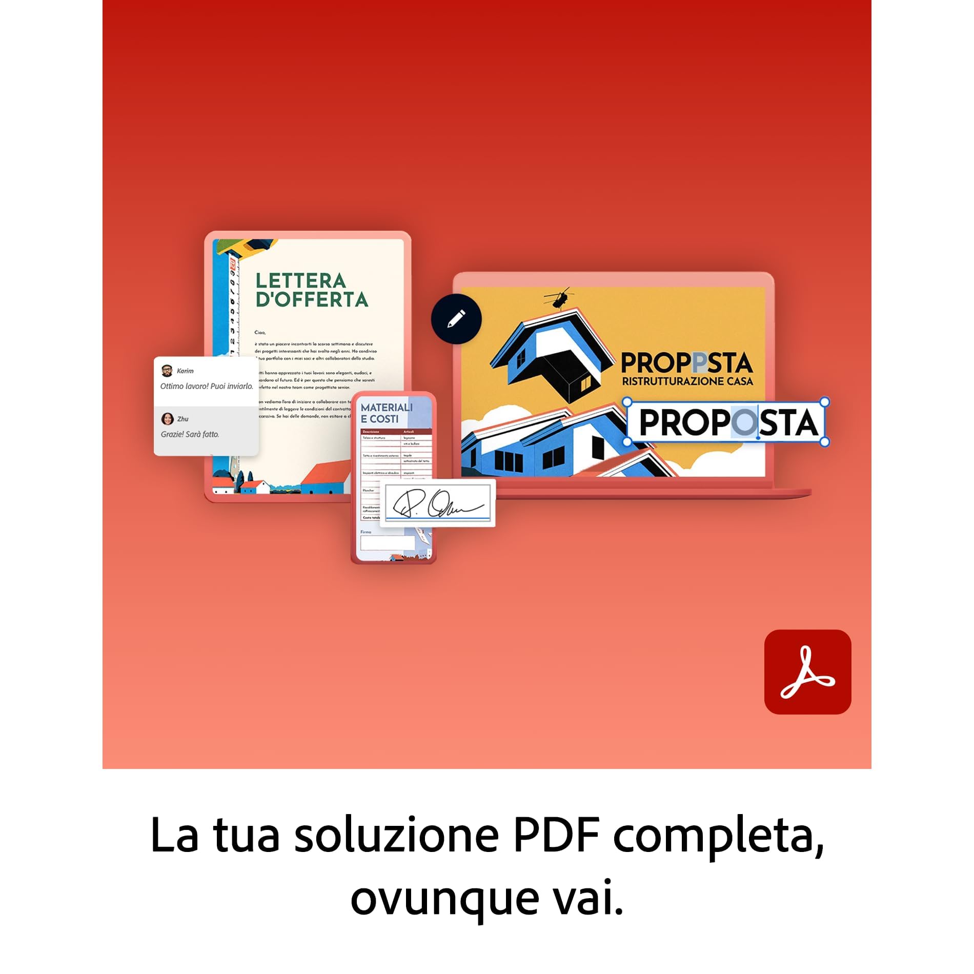 Adobe Creative Cloud Pro | Student & Teacher | Software Creativo con IA | 1 Anno | PC/Mac | Download Digitale