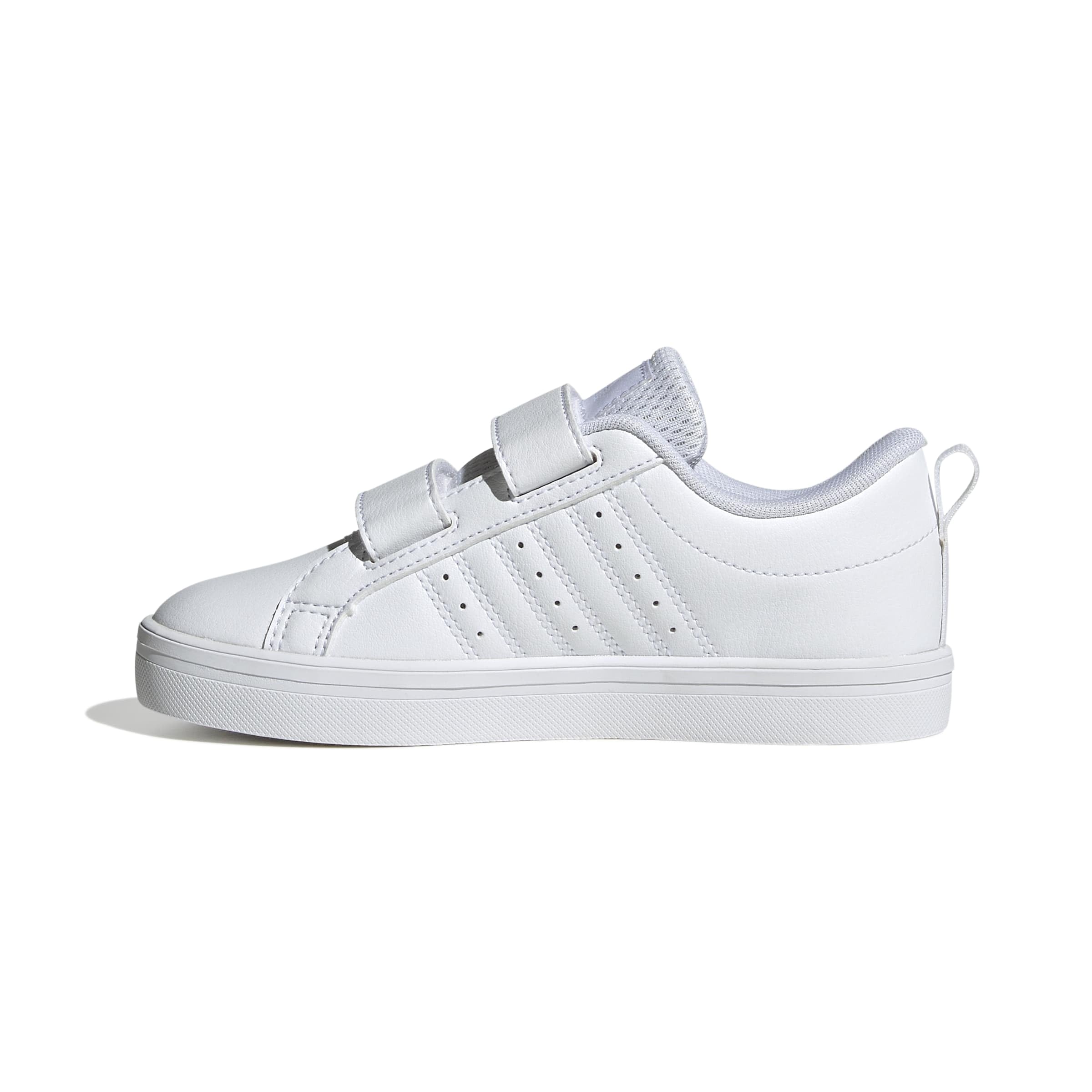adidas Unisex Kids Vs Pace 2.0 Kids Hook and Loop Shoes, Cloud White/Core Black, 12 UK Child