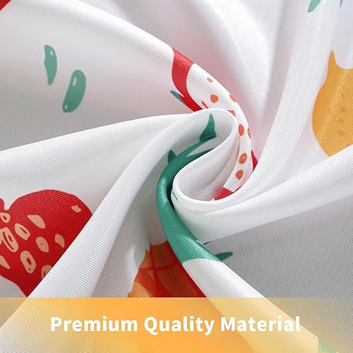 Miniatura 5 de SASTYBALE Mantel rectangular para exteriores, mantel de frutas tropicales, a prueba de derrames y resistente a las manchas, fundas de mesa lavables