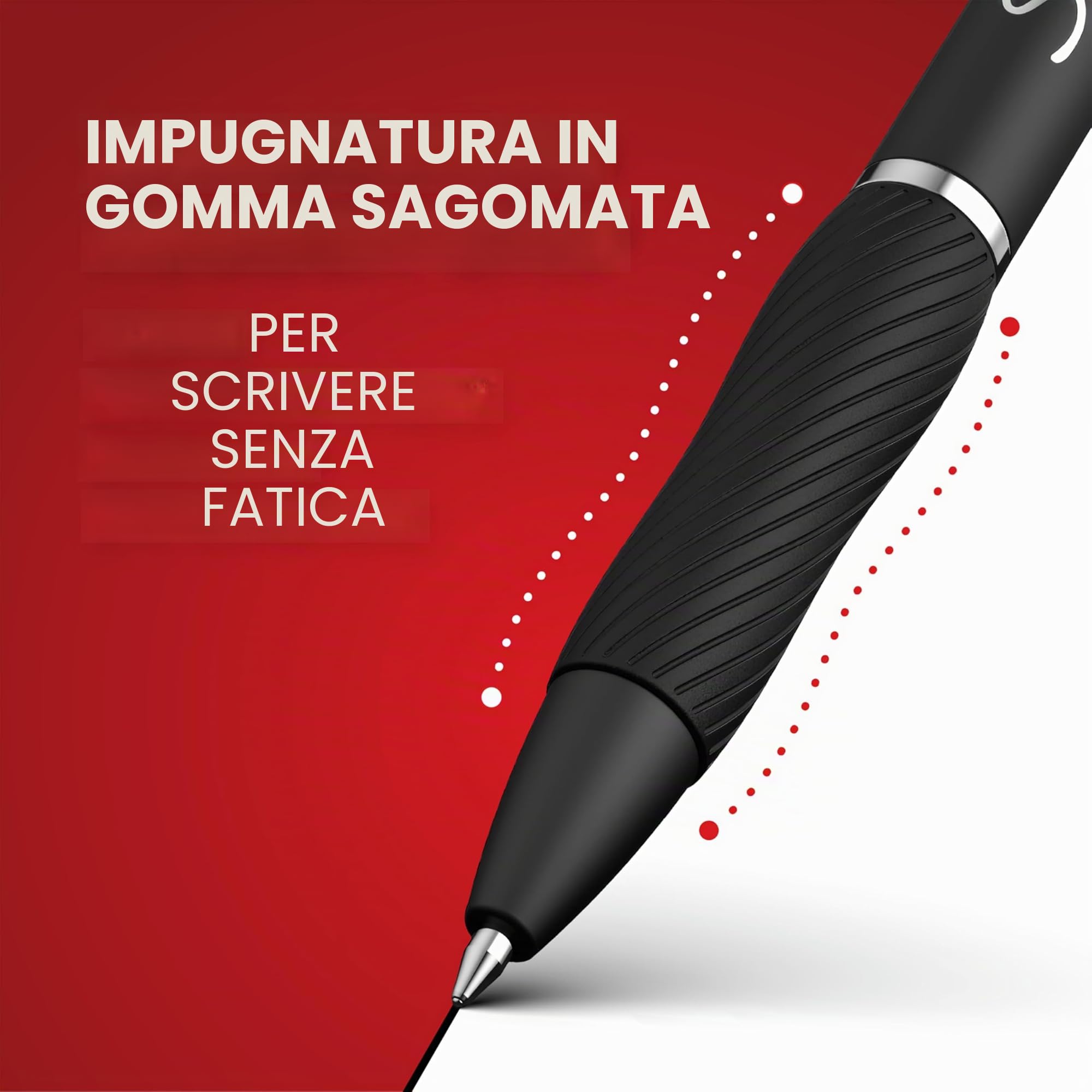 Sharpie S-Gel Penne gel Punta media 0,7 mm Inchiostro nero Confezione da 3
