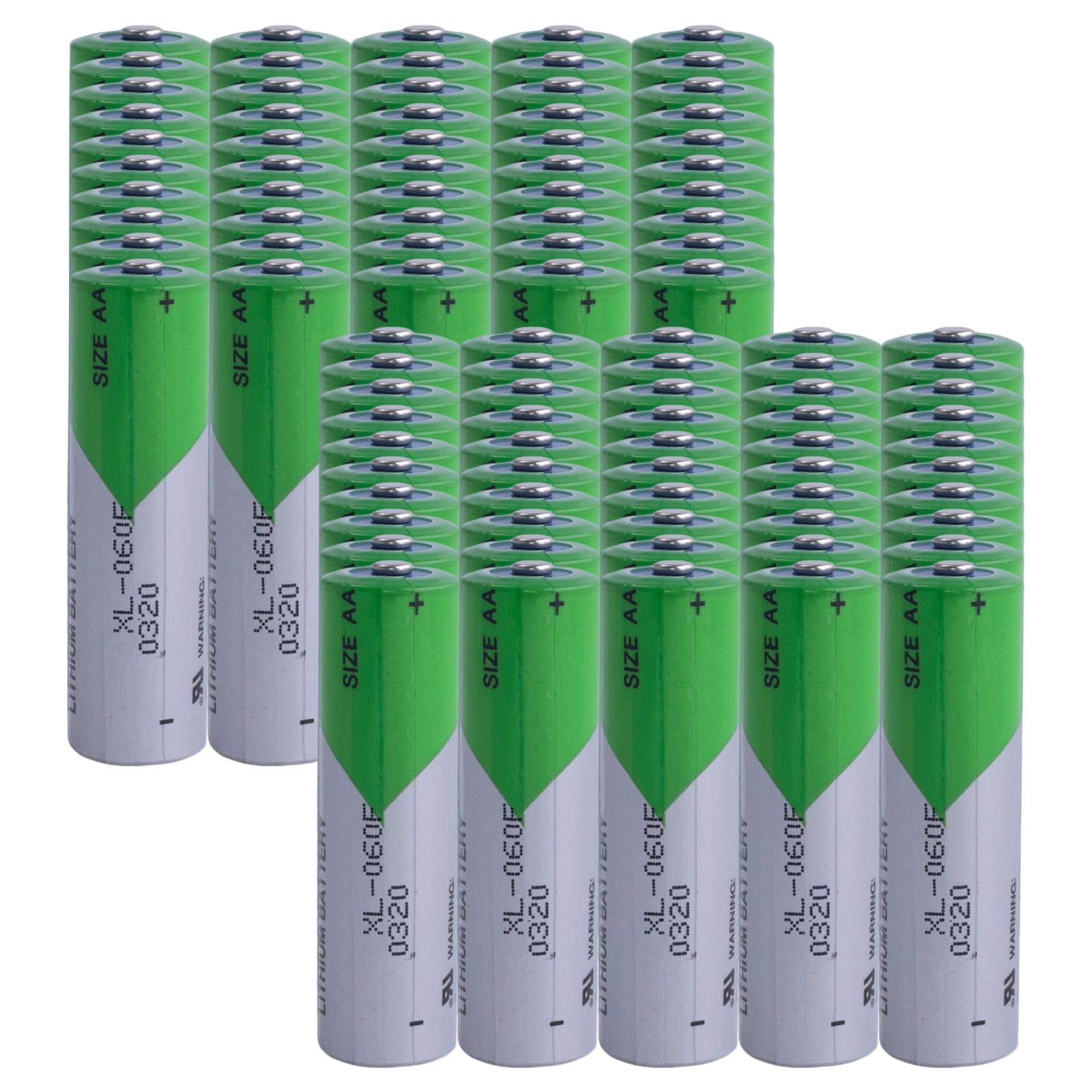 XXSTAR 100 Pack XL-060F AA Size 3 6V 2400mAh PLC Lithium Battery for Water Meter Electric Meter