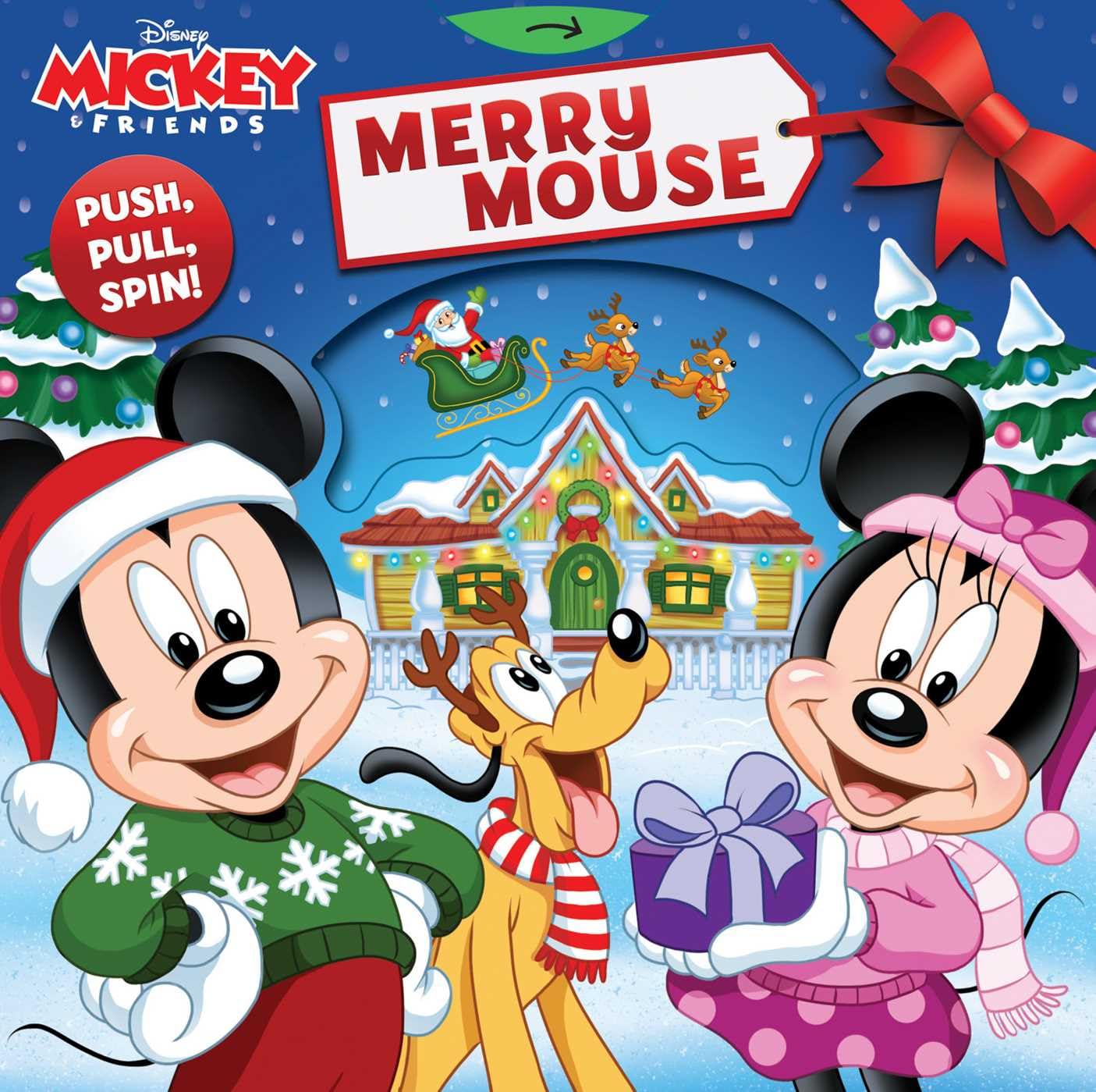Disney Mickey: Merry Mouse (Push-Pull-Spin Stories)