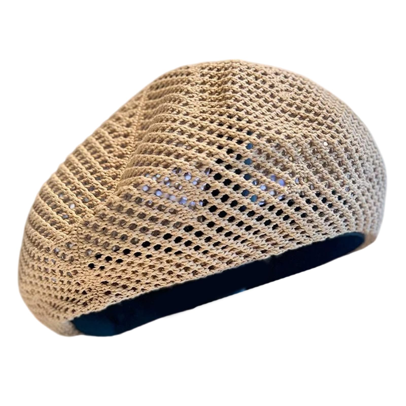 MICFENY Lace Design Berets Hat With Breathable Fabric Lightweight Comfortable Wear For Women Cotton Polyester Painter Hat