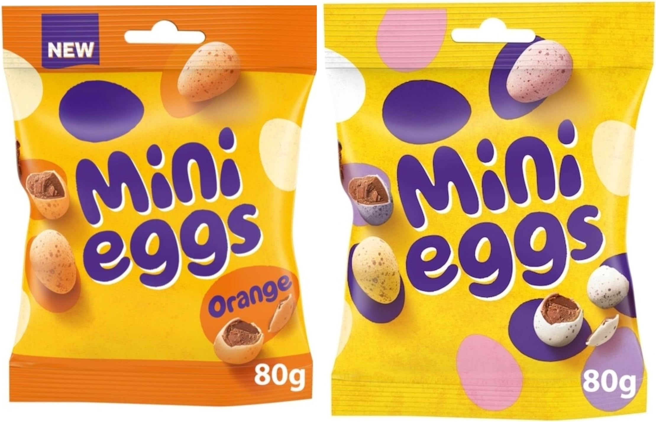 Mini Eggs Delight - Original and Zesty Orange Flavours