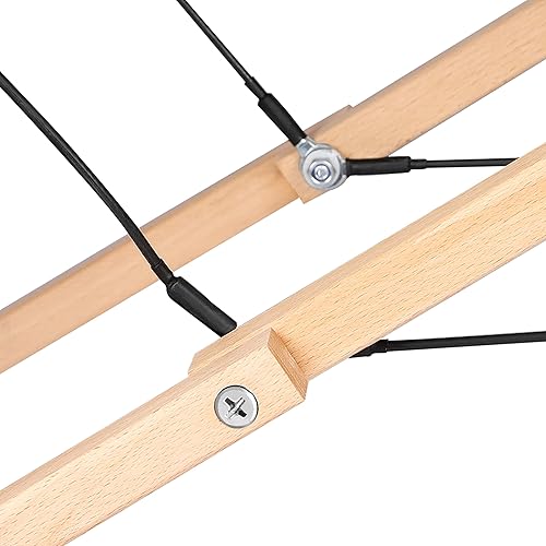 Miniatura 8 de Topeakmart Mesa de masaje portátil, cama de masaje, cama de spa, mesa de terapia plegable, altura ajustable, cama de salón de 84 pulgadas, 2