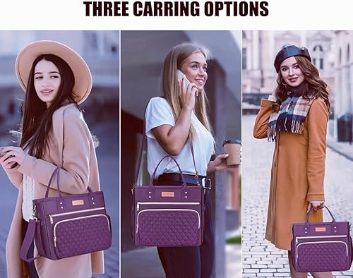 Miniatura 7 de EASYA Bolsas de almuerzo grandes para mujer para el trabajo, aisladasaisladas, para adultos, bolsa de almuerzo térmica de nailon para mujeresbolsa