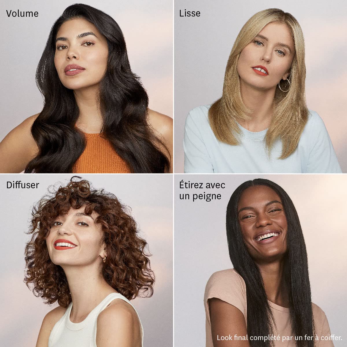 T3 AireLuxe Digital Ionic Sèchecheveux Professionnel Séchage Rapide Léger et Ergonomique Optimisation du Volume Lissage des Frisottis Nombreuses Combinaisons de Chaleur et de Vitesse