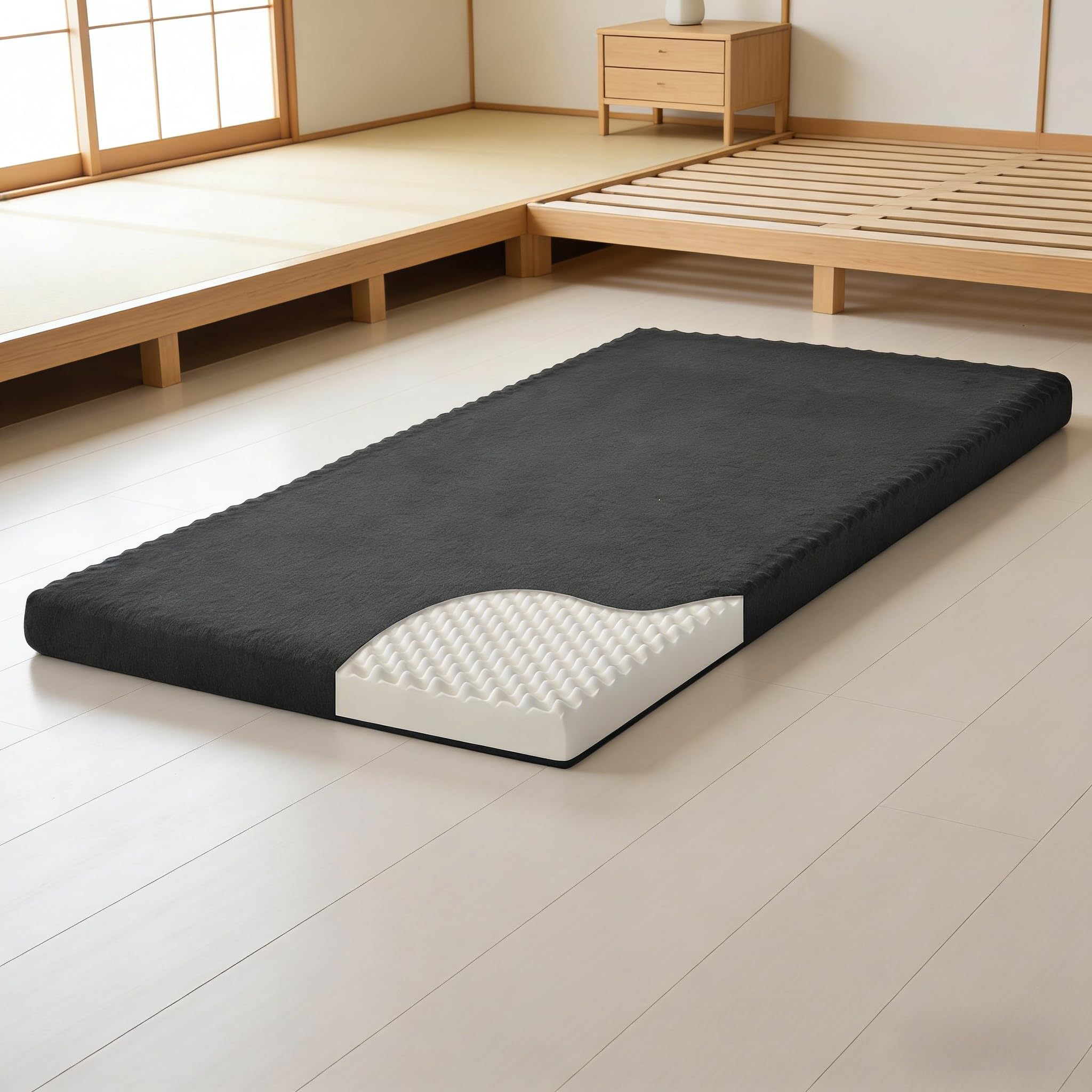 Amazon.co.jp: 高反発マットレス シングル S | 厚さ10cm 97×195cm