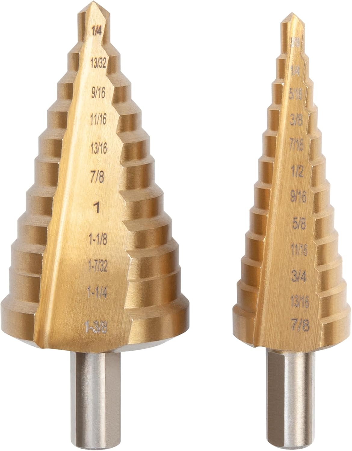Performance Tool W9004 2-PieceTitanium Step Drill Set