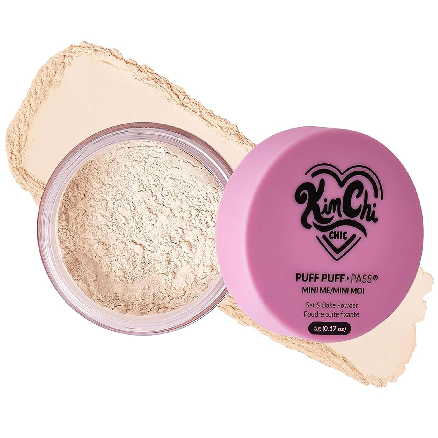 KimChiChic Beauty Puff Puff Pass Set & Bake Loose Setting Powder Makeup