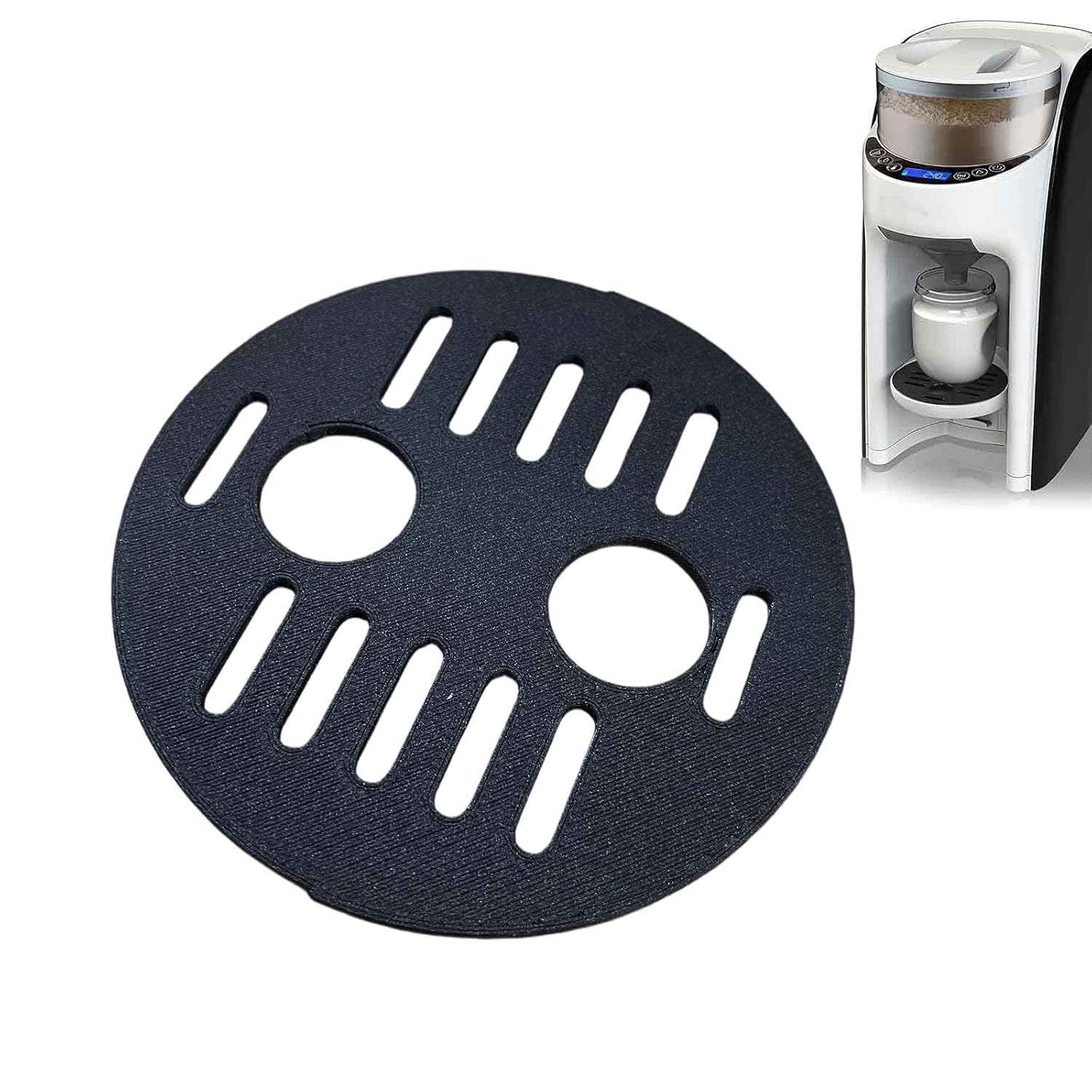 Drip Tray Compatible with Baby Brezza Formula Pro, Bottle Grill Replacement (1pc - Drip Tray)