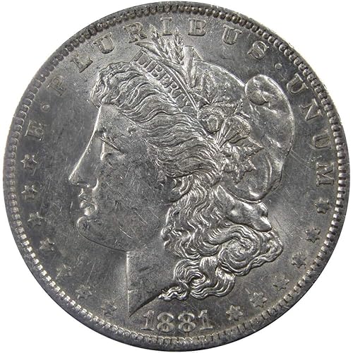 1881 O Morgan Dollar AU About Uncirculated 90% Silver $1 US Coin Collectible
