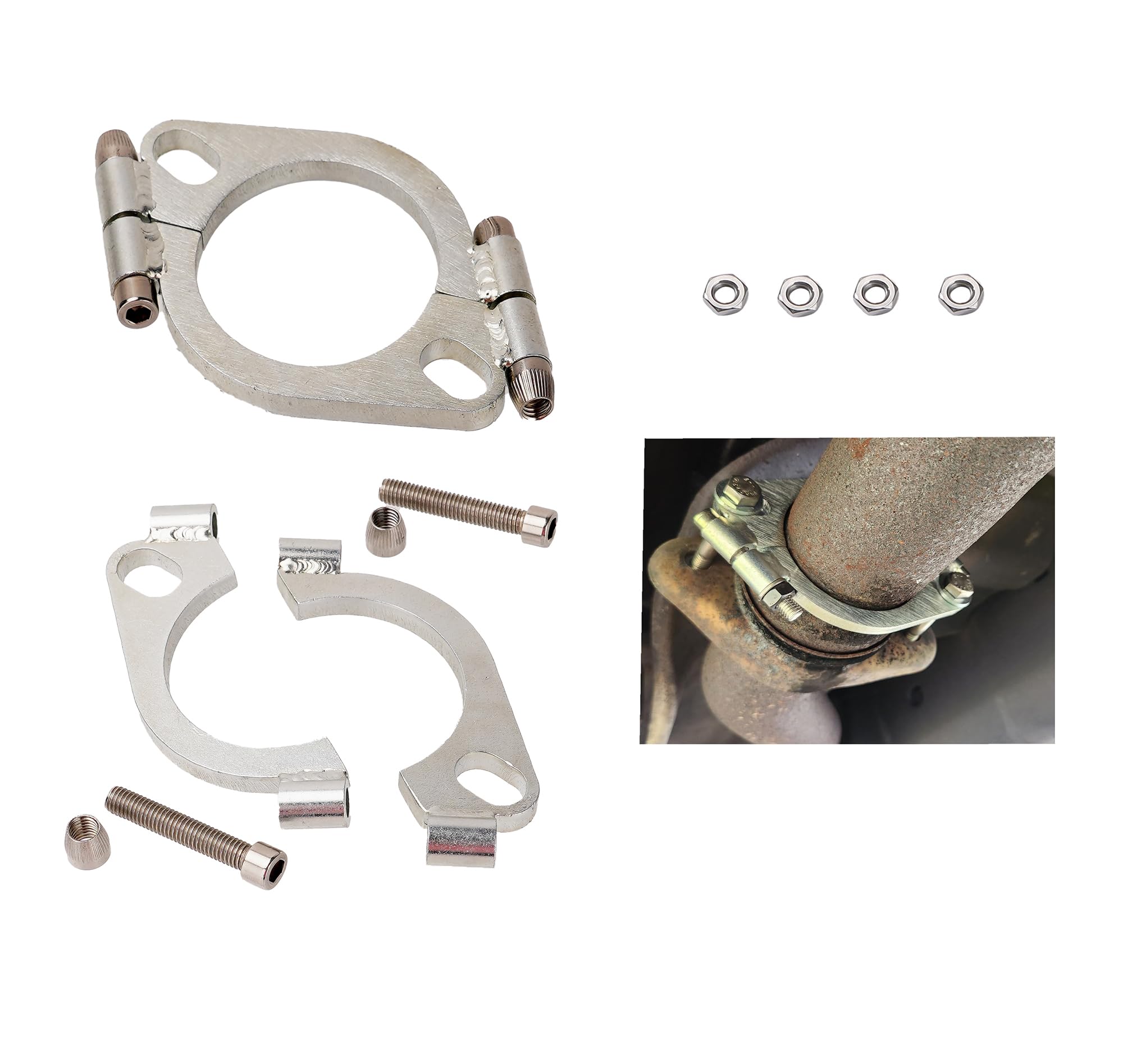 Exhaust Split Flange Repair Kit Rwraps 2.0