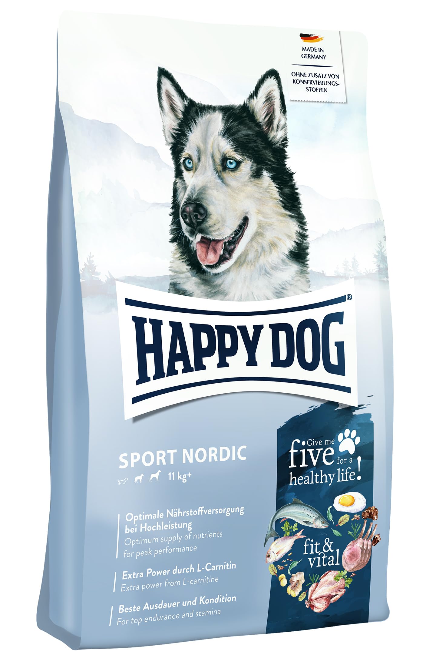 Happy Dog fit & vital Sport Nordic, 14 kg aktive Hunde