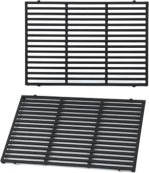 Genesis II Grill Grates for Weber Genesis II GS4 E-310 E-315 E-335 Grill Parts Replacement Grates Genesis II LX E-340 S-340 S-310 S-315 S-335 300 Series Cooking Grid 66095 66802 Genesis 2 Grill Grates