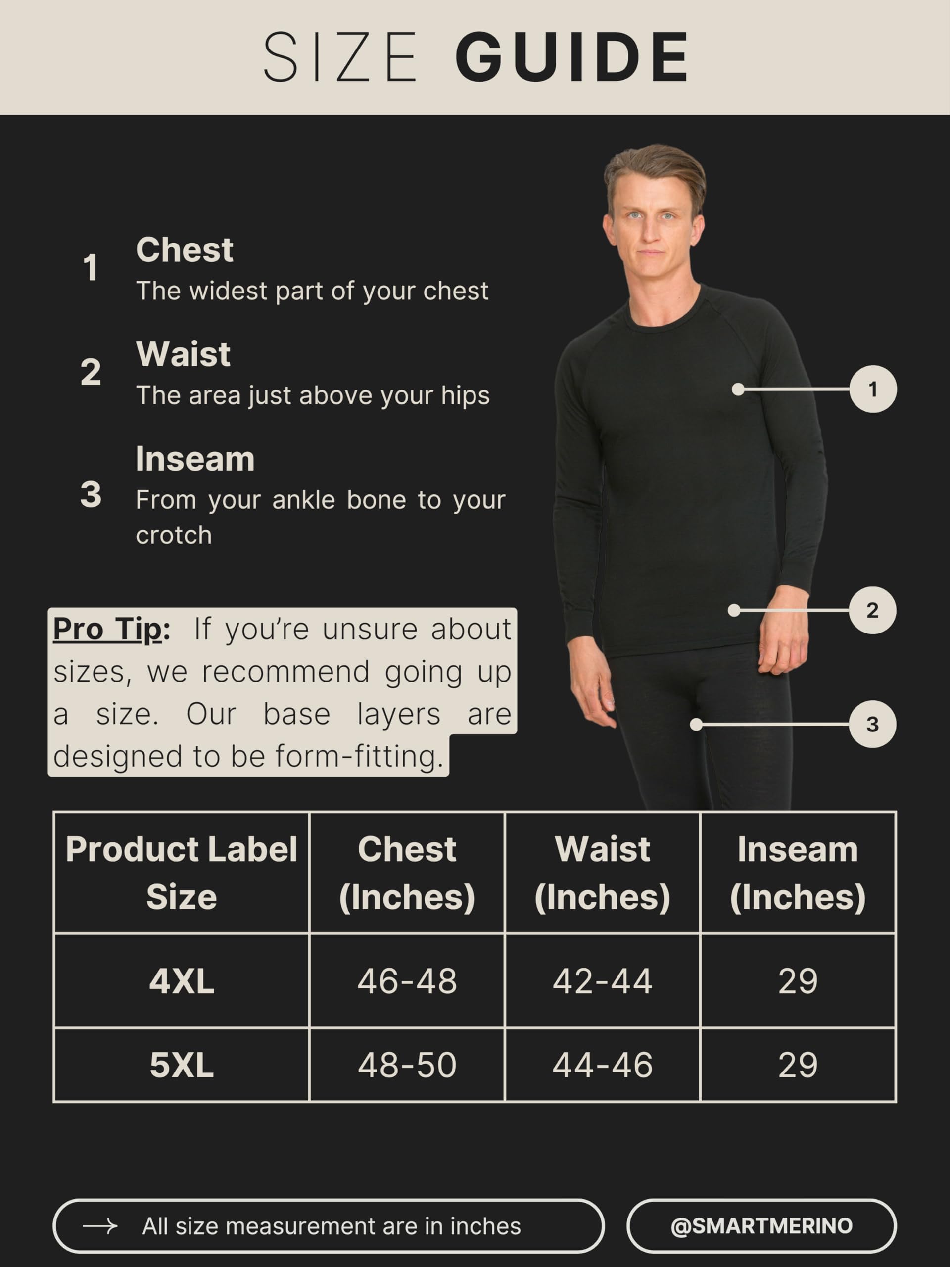 Brass Monkeys - 100 % pure laine mérinos - Fabriqué en Nouvelle-Zélande - Haut thermique à manches longues pour homme - Parfait pour les sports de plein air - Noir - Grande taille