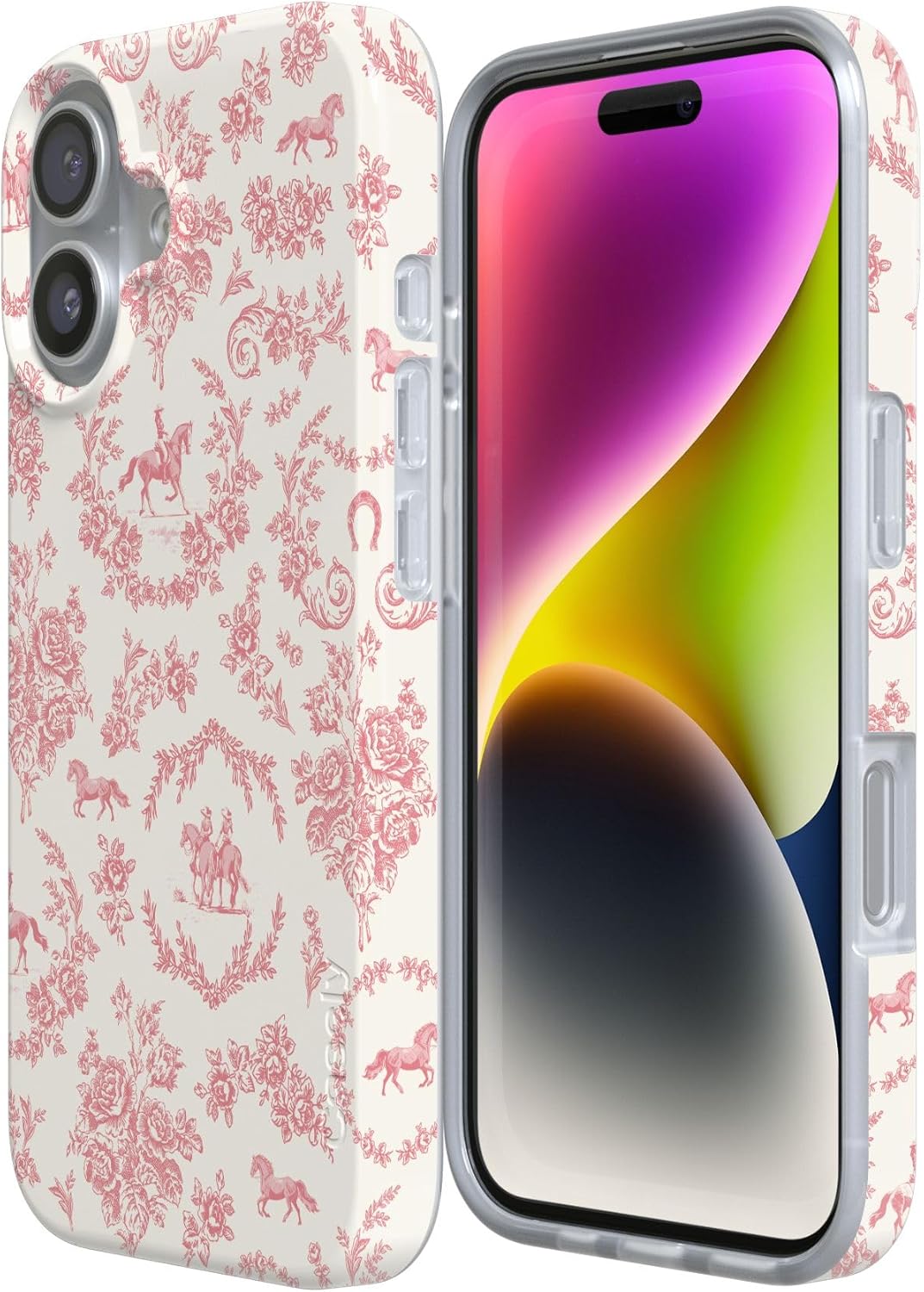 Casely iPhone 17 Case | Western Bloom | Jenna Palek x Casely | Compatible with MagSafe | Classic Ultra Thin Design